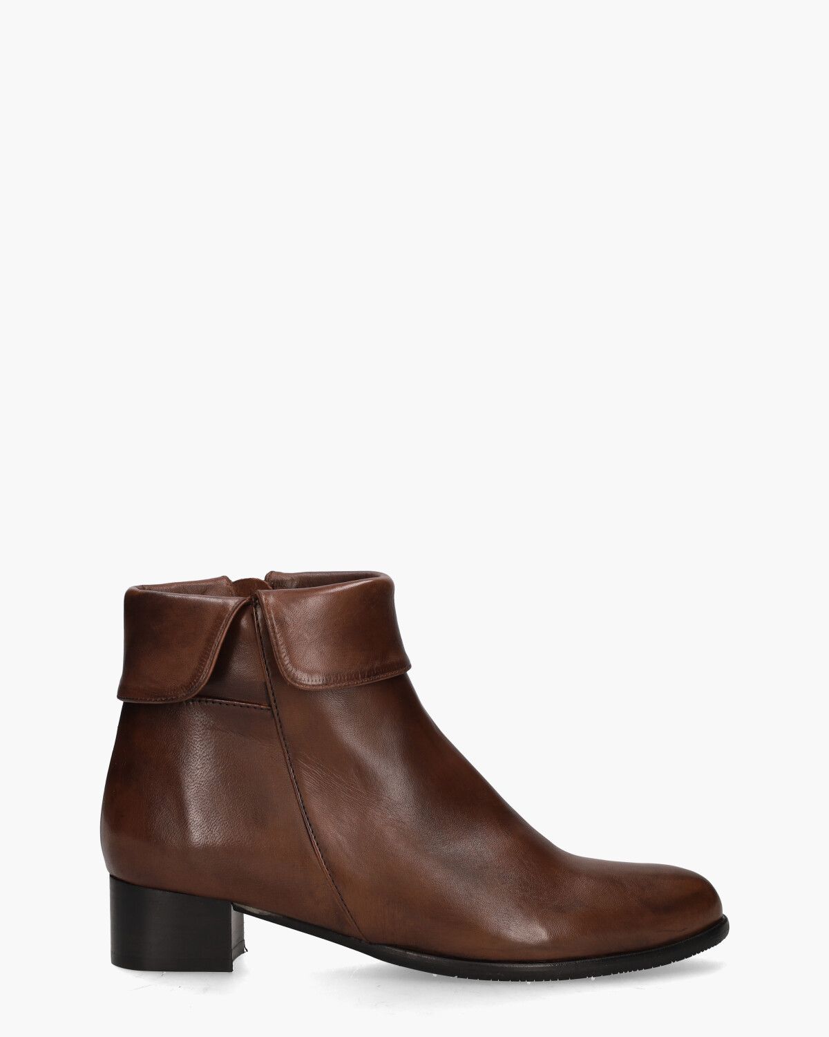 49146 Donkerbruin Dames Enkelboots