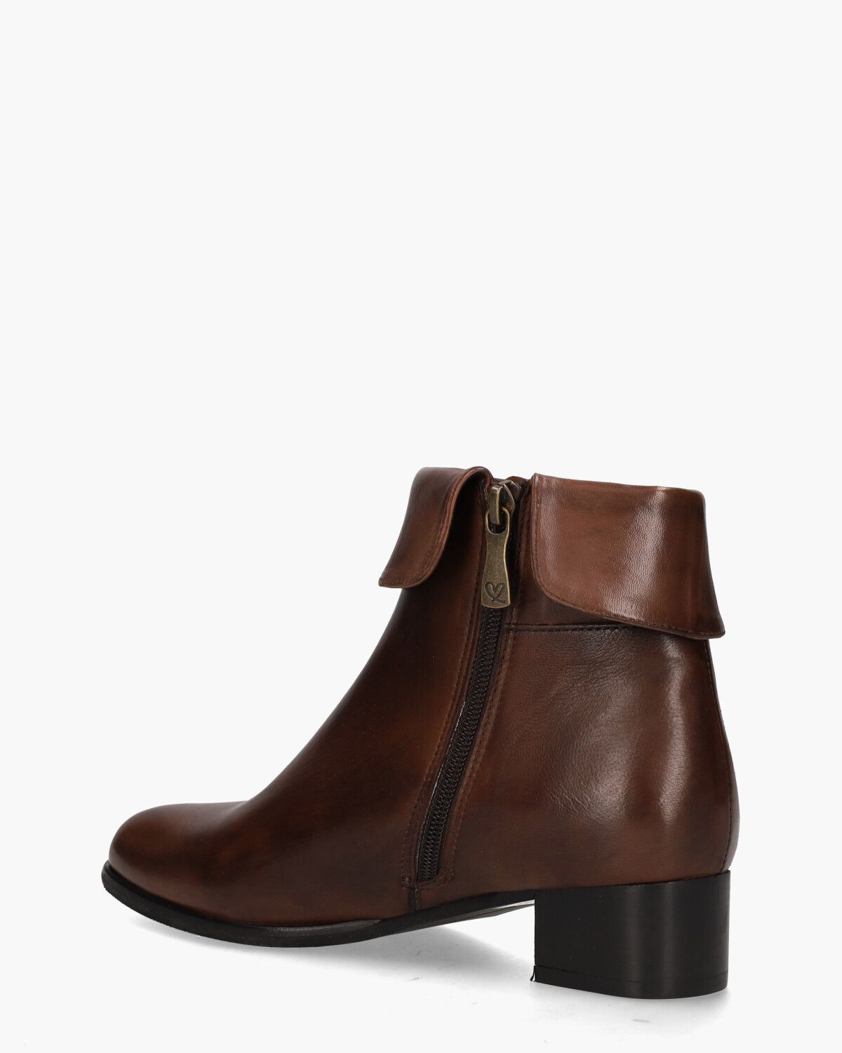 49146 Donkerbruin Dames Enkelboots