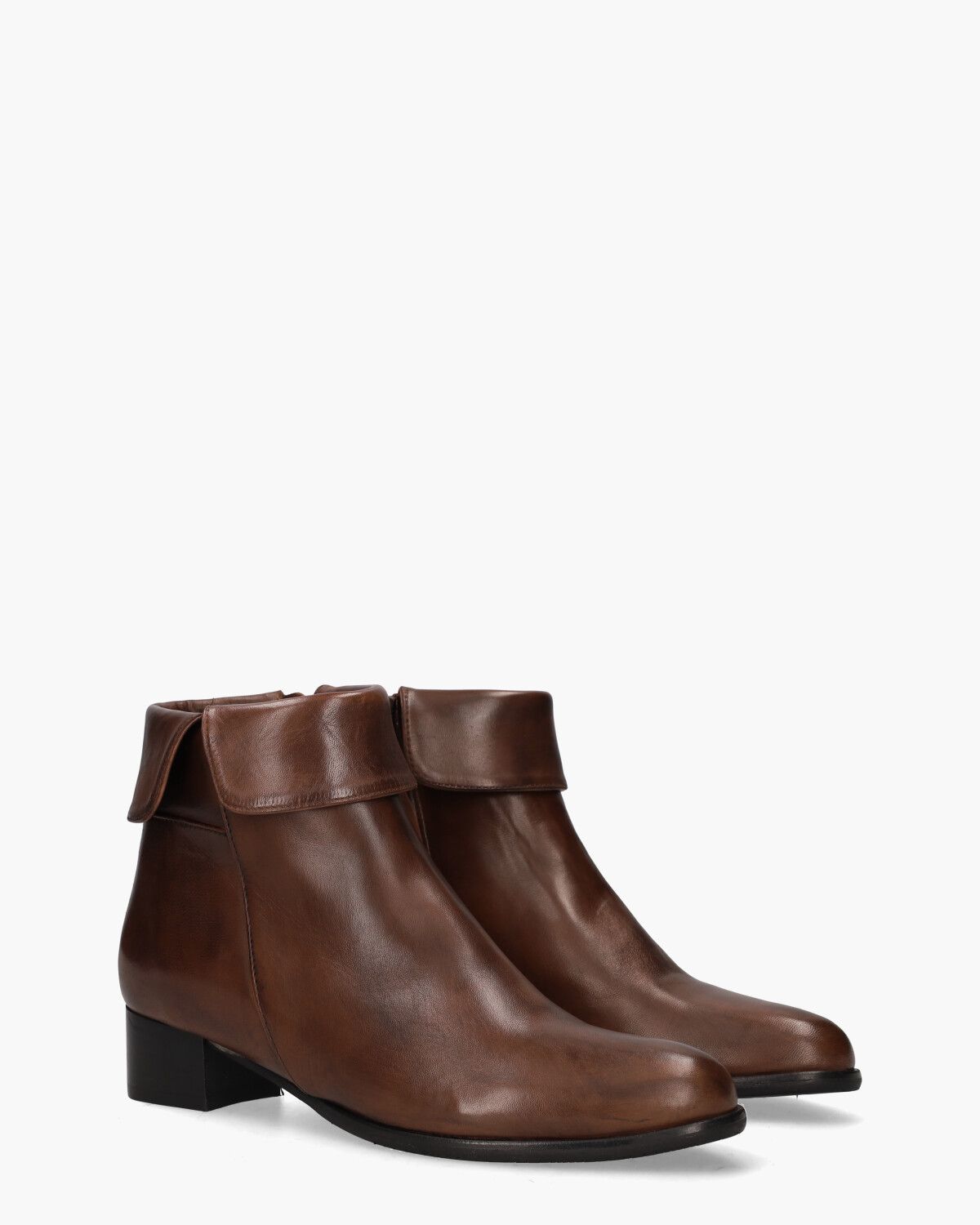 49146 Donkerbruin Dames Enkelboots