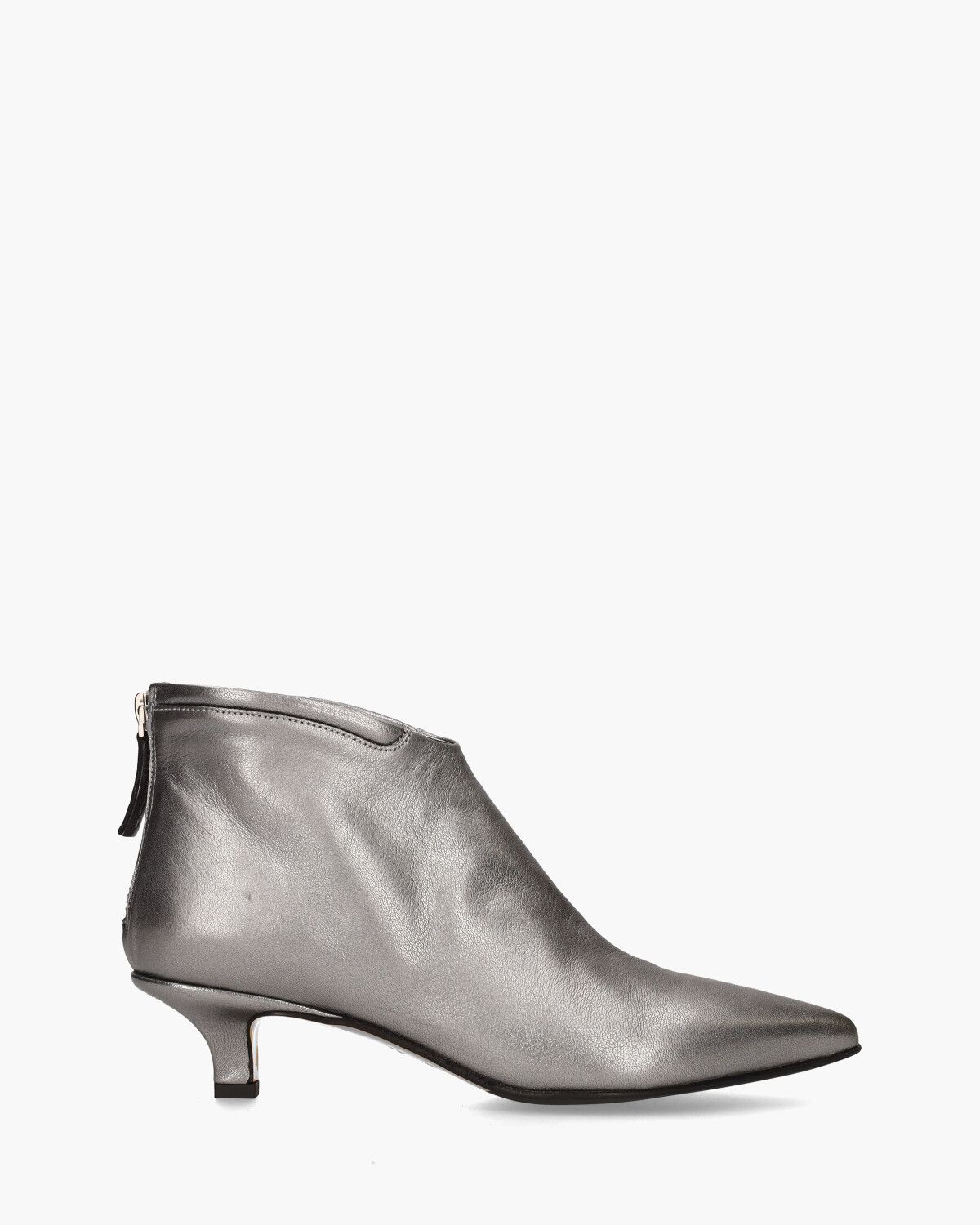 Helle 4833 Zilver Dames Enkelboots