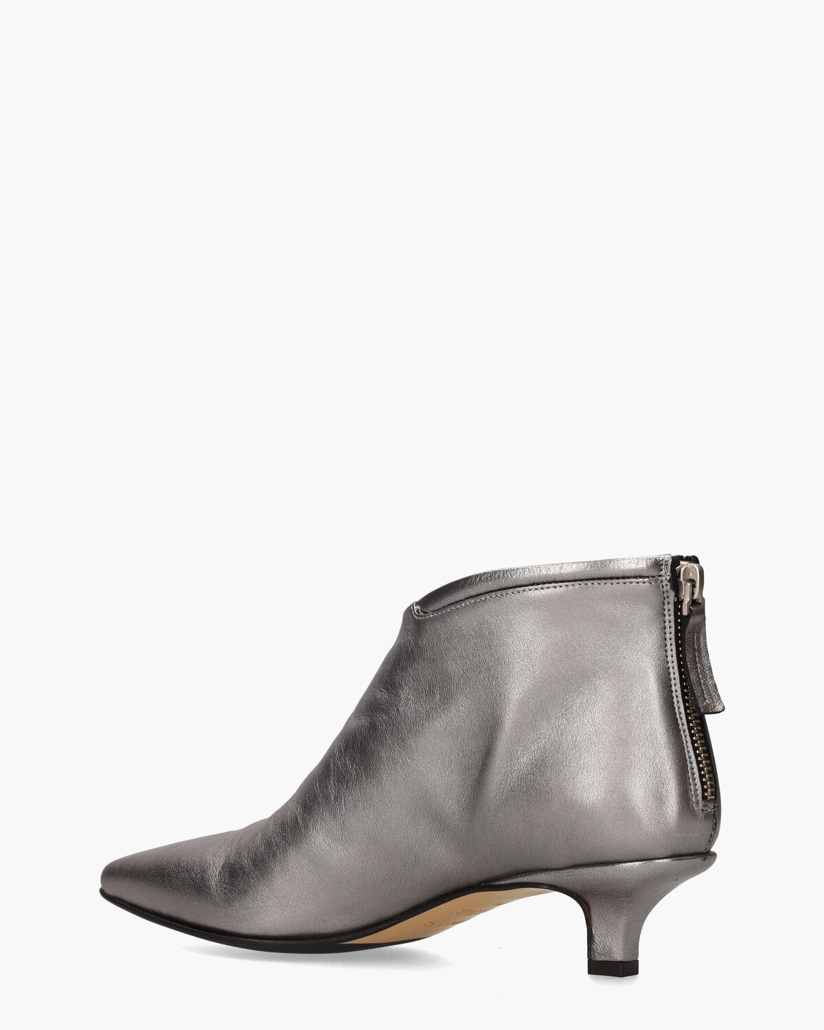 Helle 4833 Zilver Dames Enkelboots