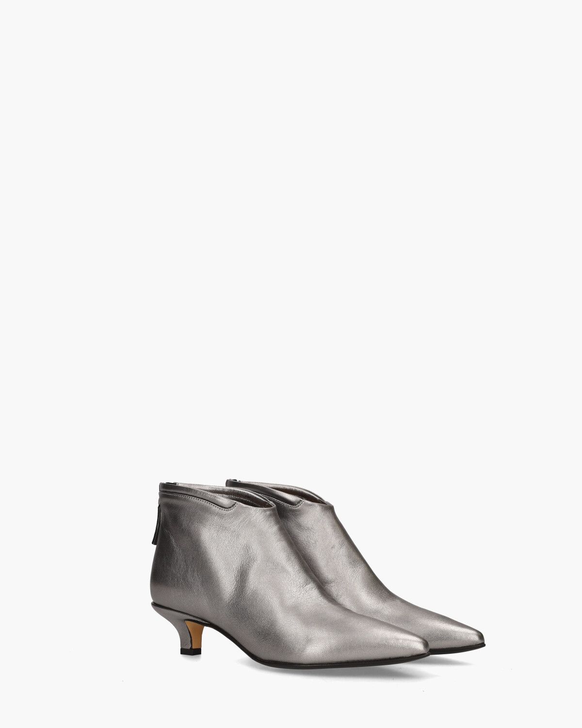 Helle 4833 Zilver Dames Enkelboots
