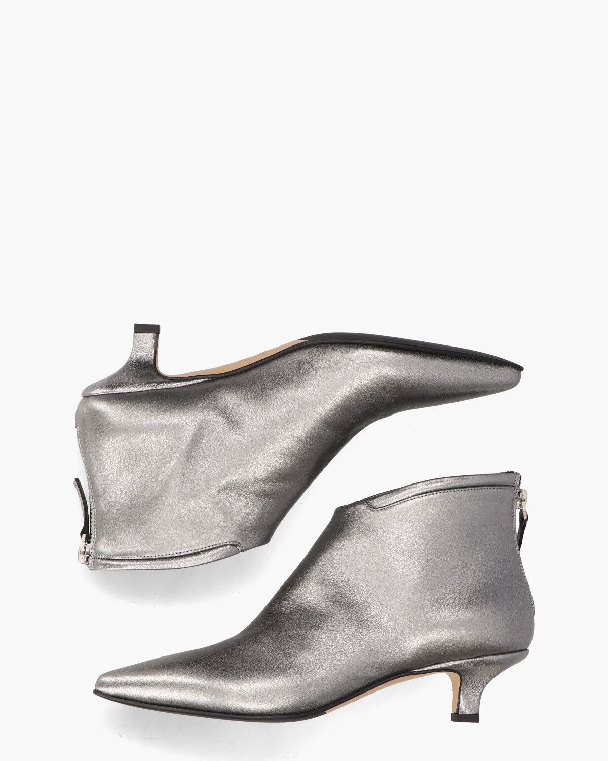 Helle 4833 Zilver Dames Enkelboots