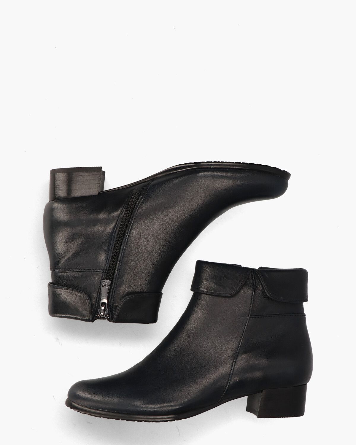 49146 Donkerblauw Dames Enkelboots
