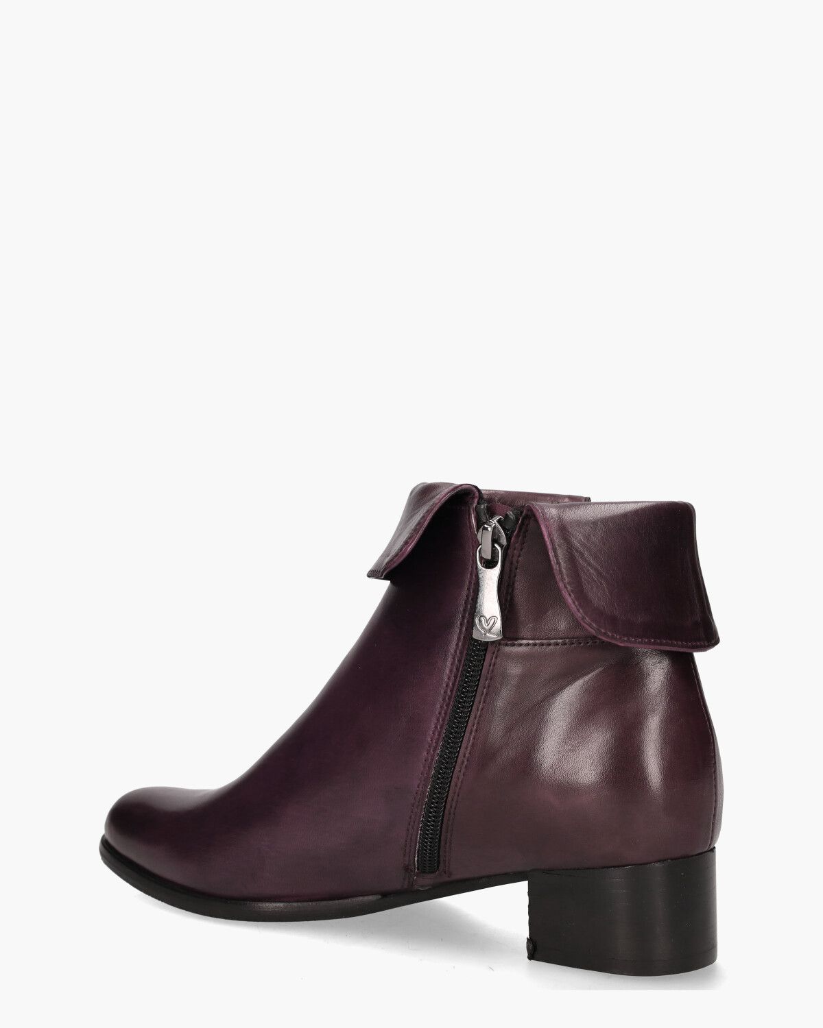 49146 Aubergine Dames Enkelboots