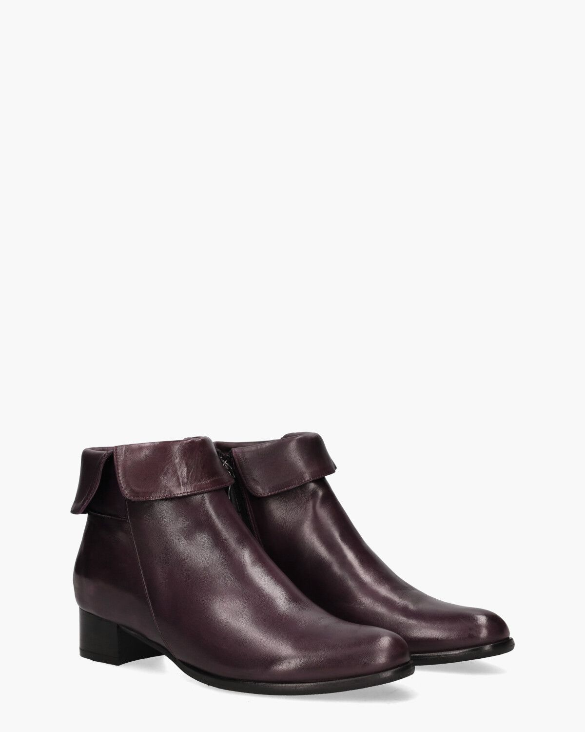 49146 Aubergine Dames Enkelboots