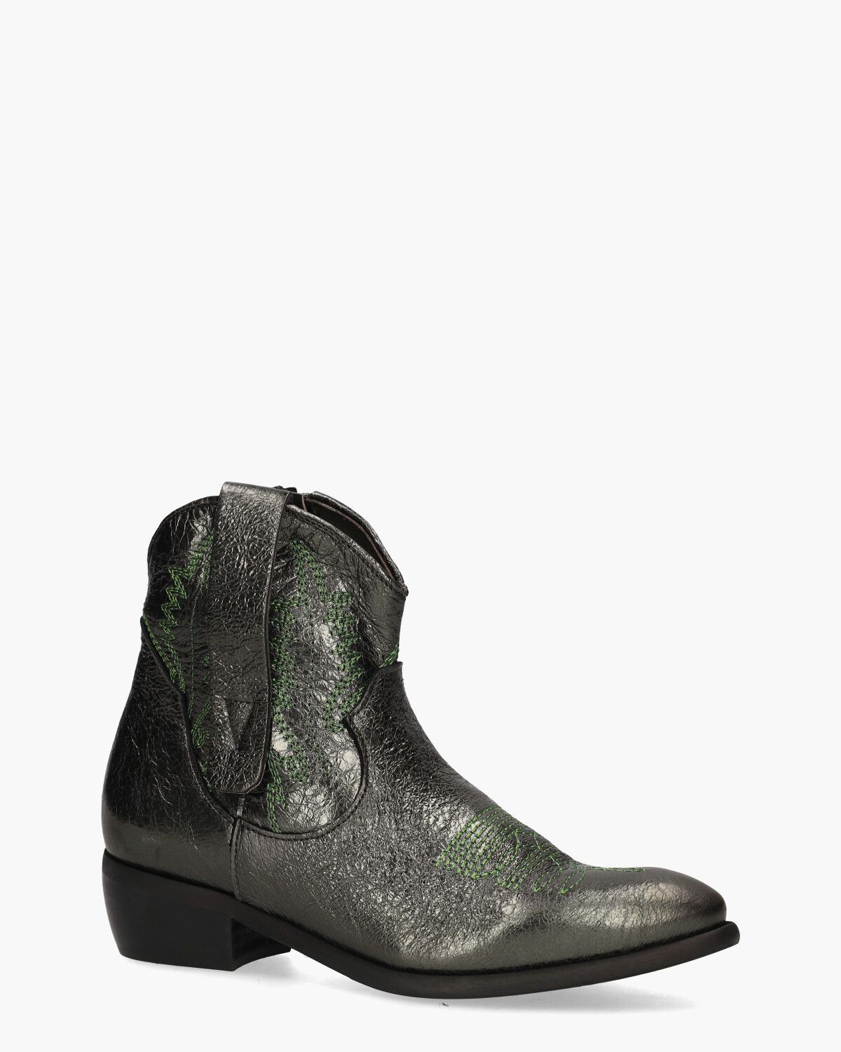 Zoe 05 Groen Dames Enkelboots