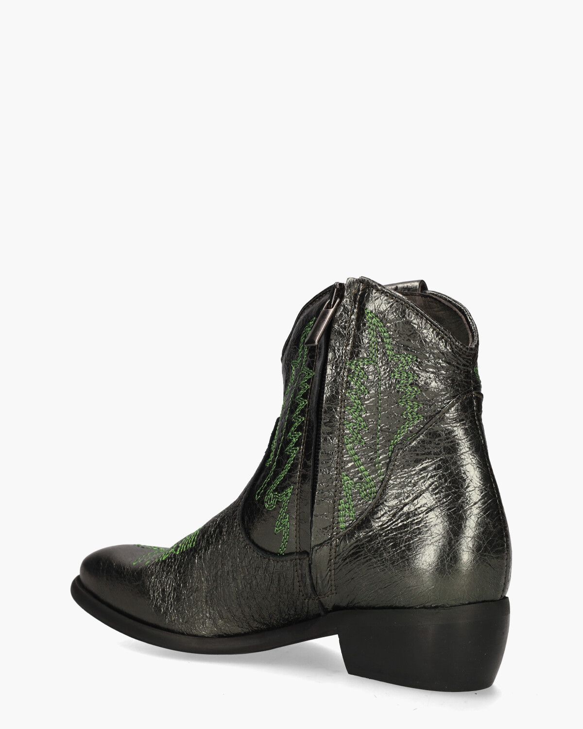 Zoe 05 Groen Dames Enkelboots