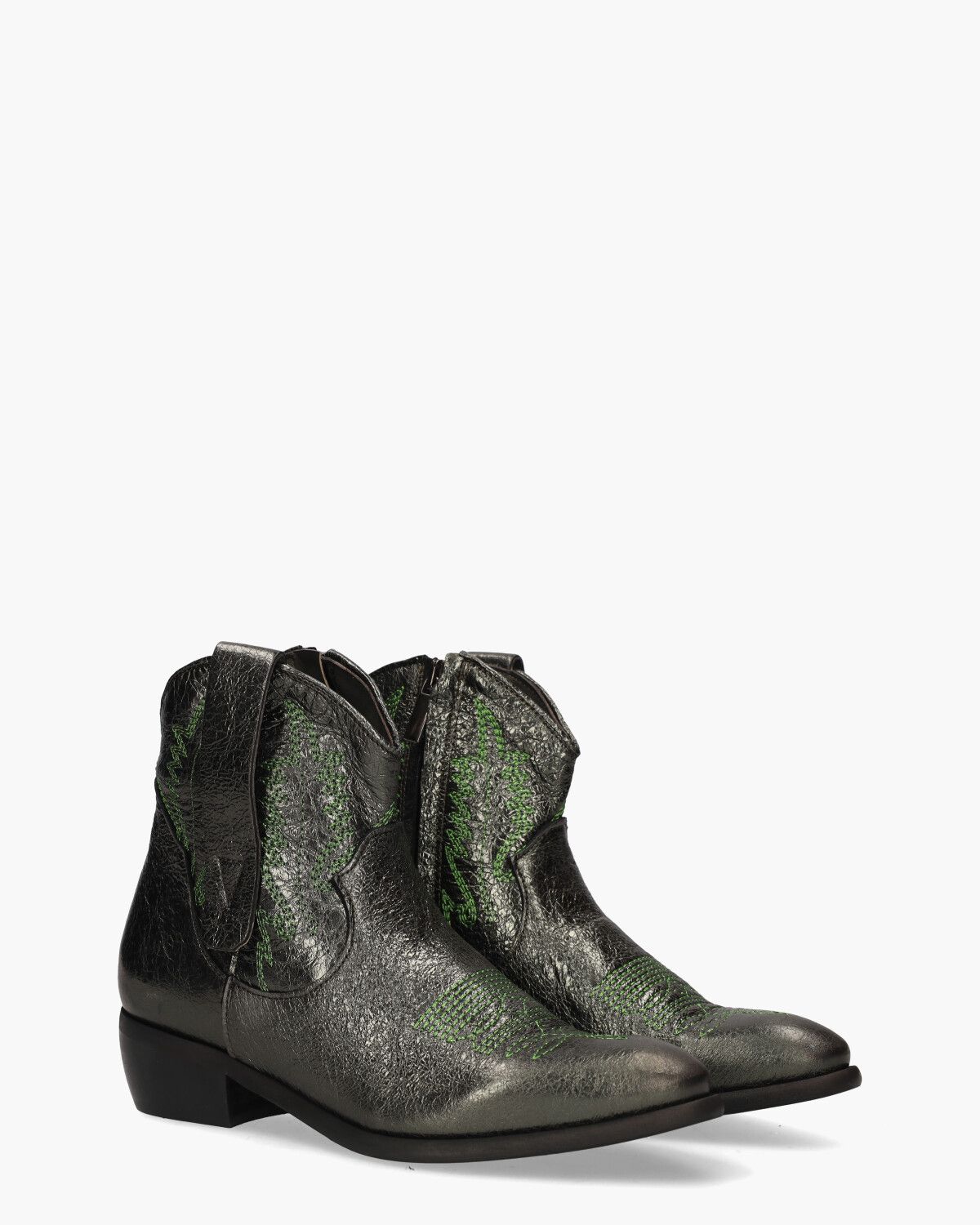 Zoe 05 Groen Dames Enkelboots