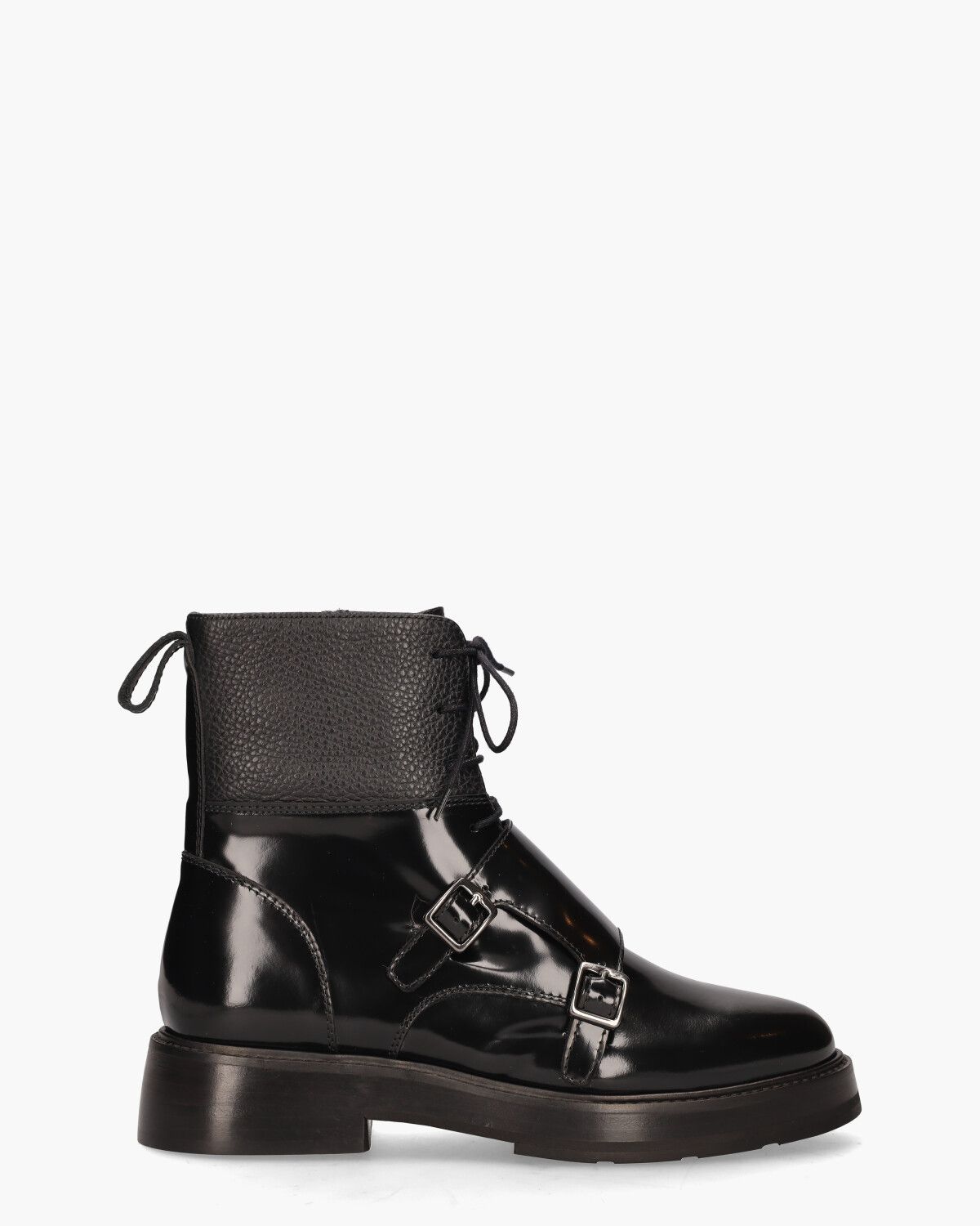32481 Zwart Dames Enkelboots