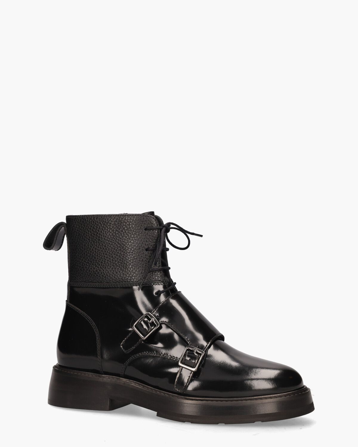 32481 Zwart Dames Enkelboots