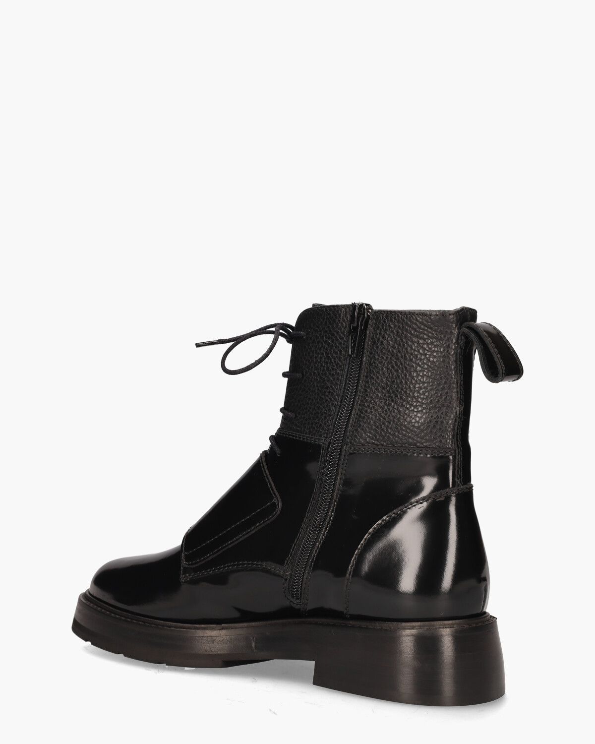 32481 Zwart Dames Enkelboots