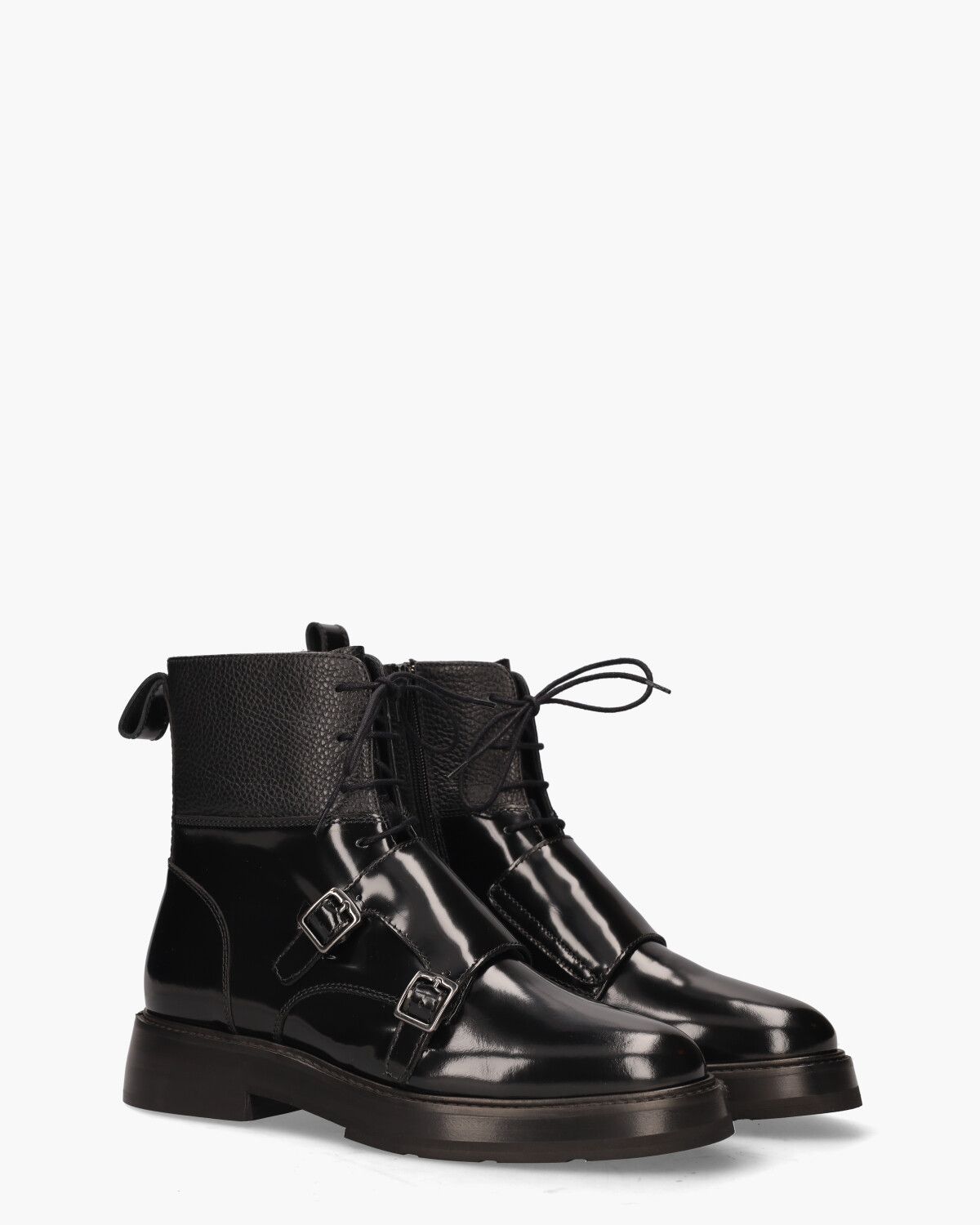 32481 Zwart Dames Enkelboots
