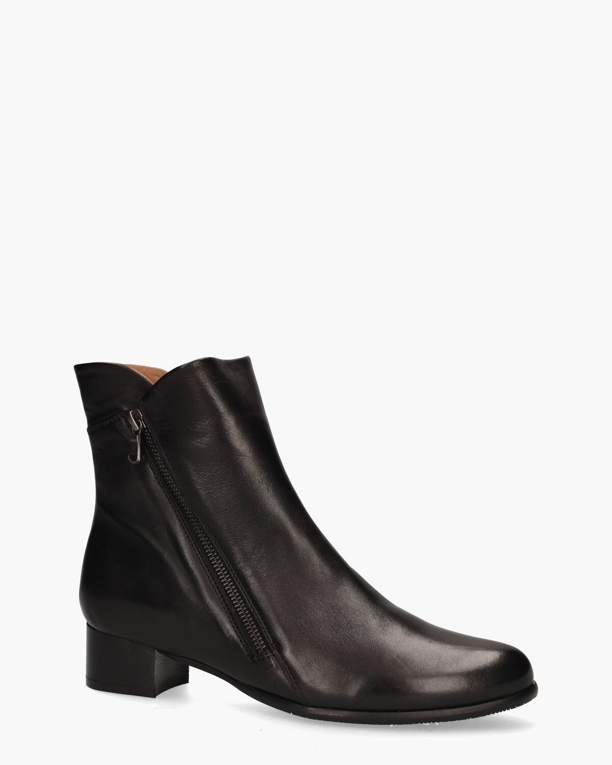 34101 Zwart Dames Enkelboots