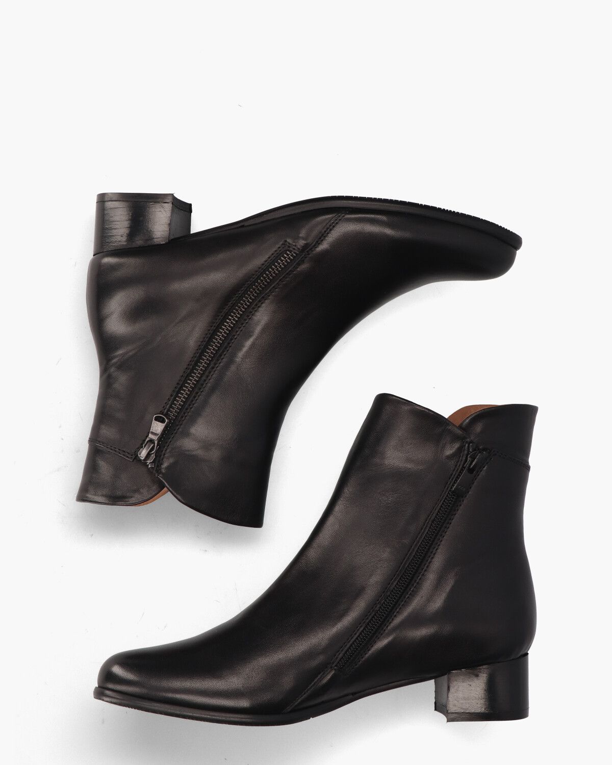 34101 Zwart Dames Enkelboots