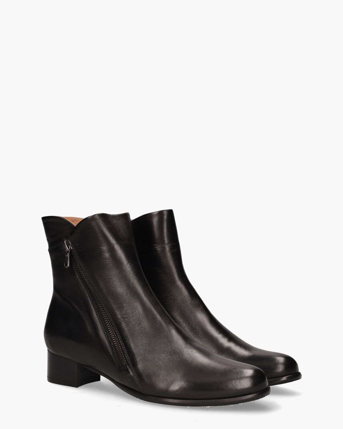 34101 Zwart Dames Enkelboots