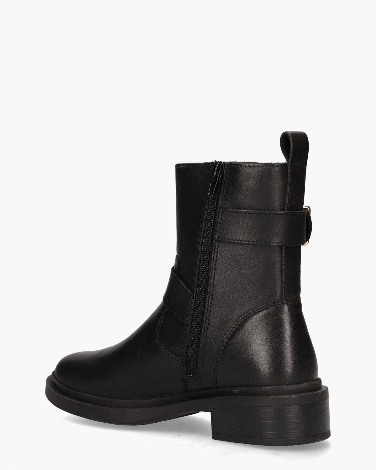 LPTIRZA-14POE Zwart Dames Enkelboots