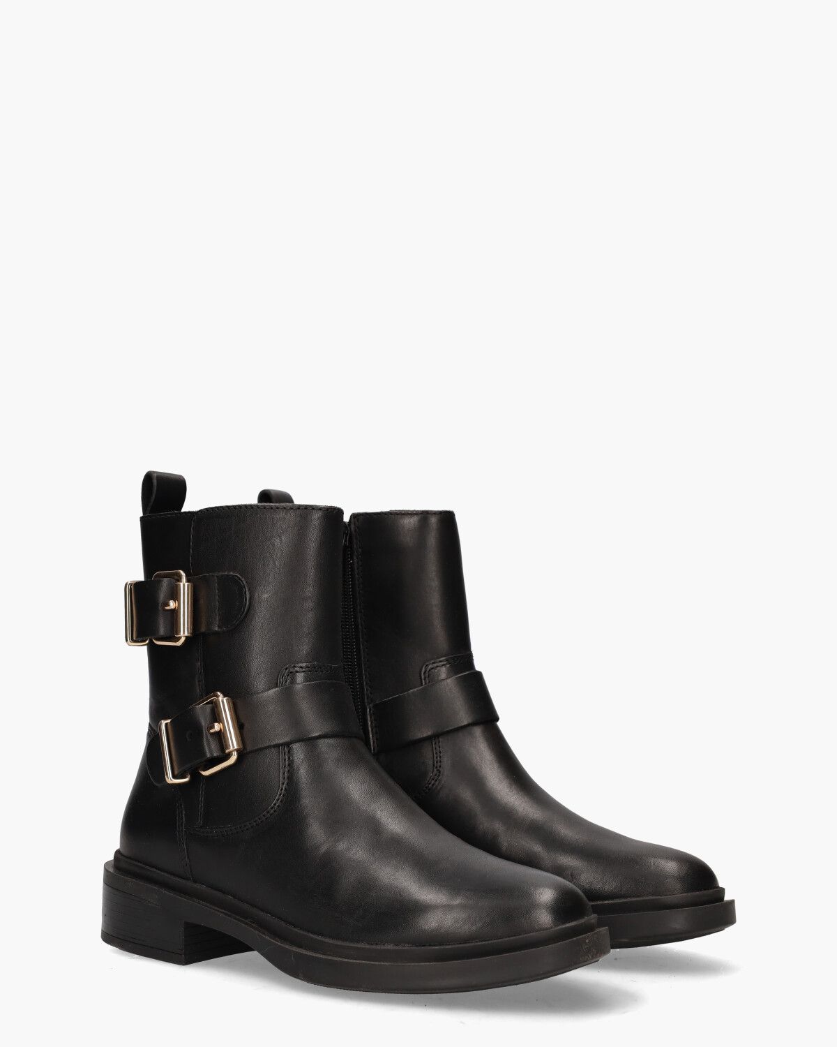 LPTIRZA-14POE Zwart Dames Enkelboots