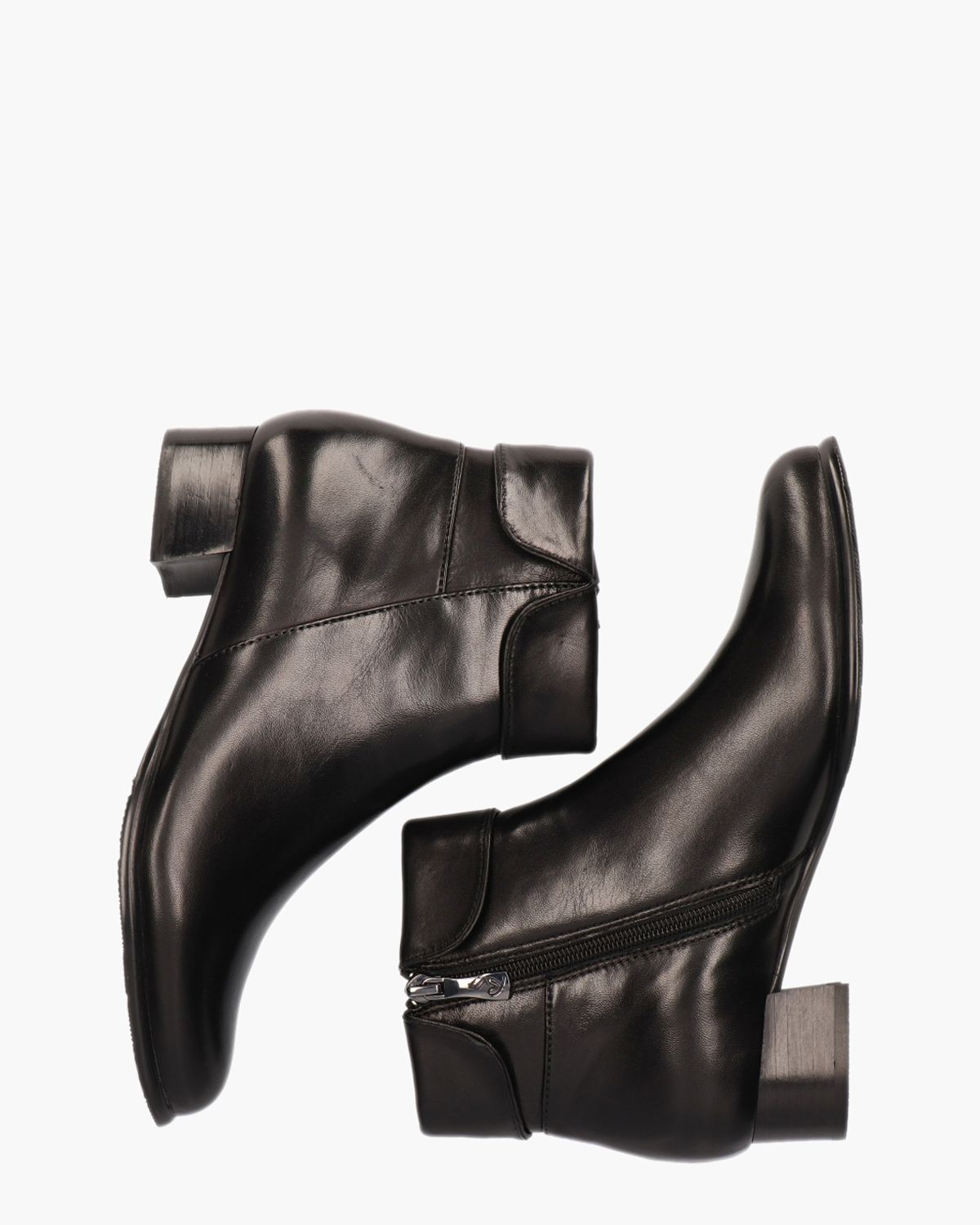 49146 Zwart Dames Enkelboots