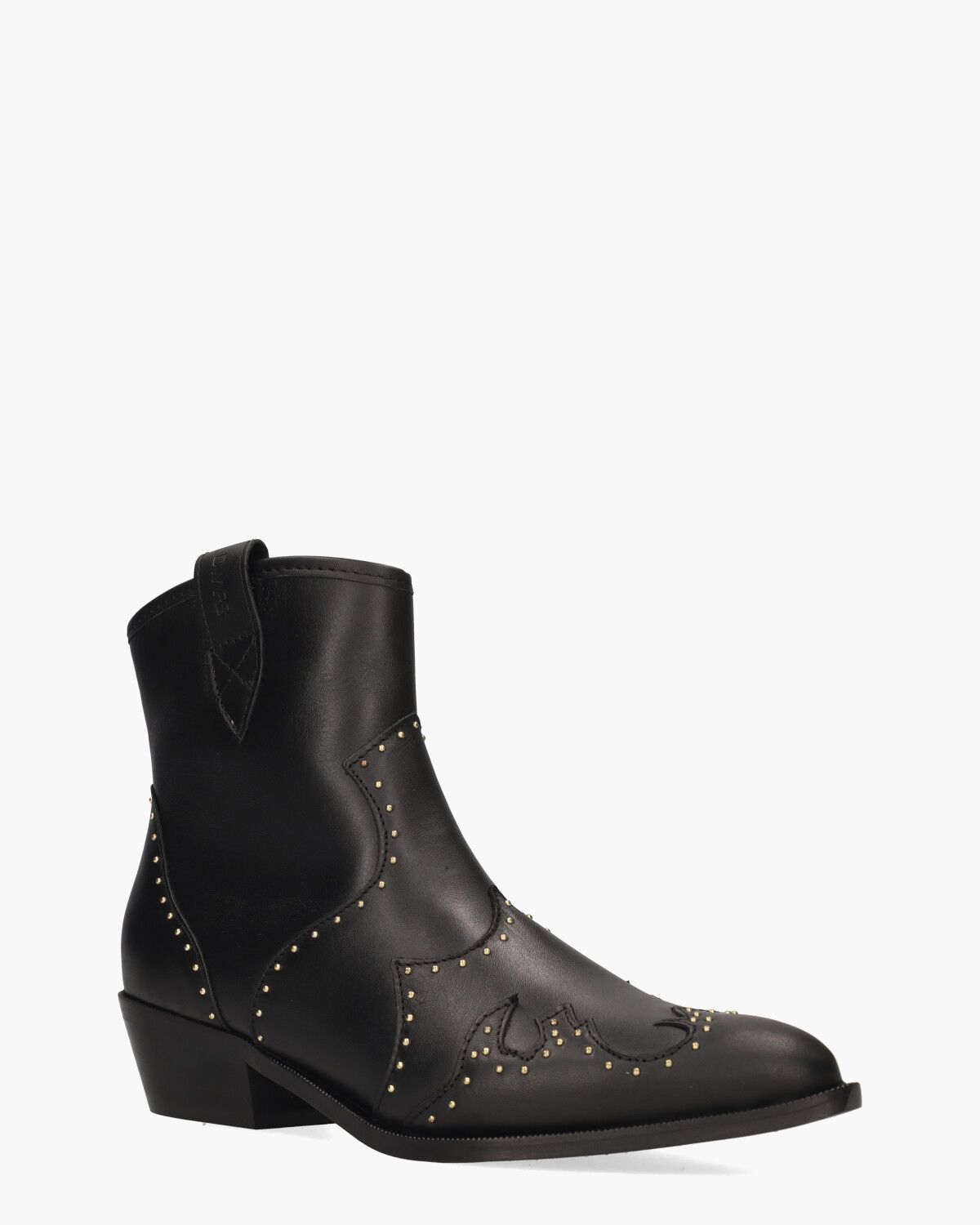 Lyon Zwart Dames Enkelboots