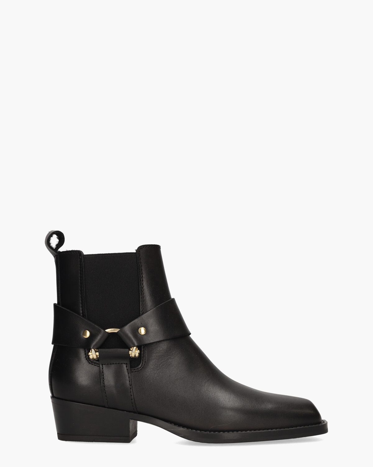 5294 Zwart Dames Chelseaboots