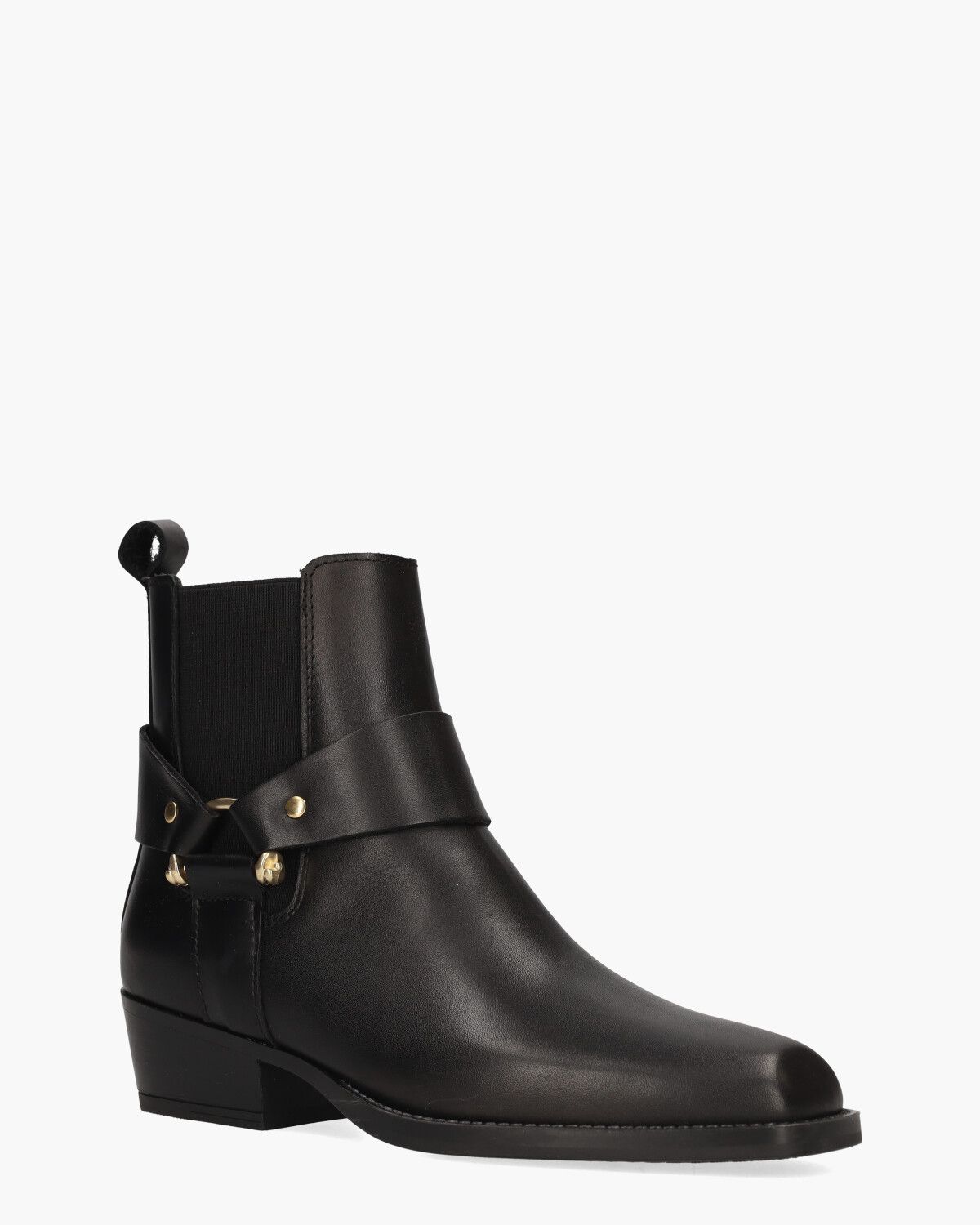 5294 Zwart Dames Chelseaboots