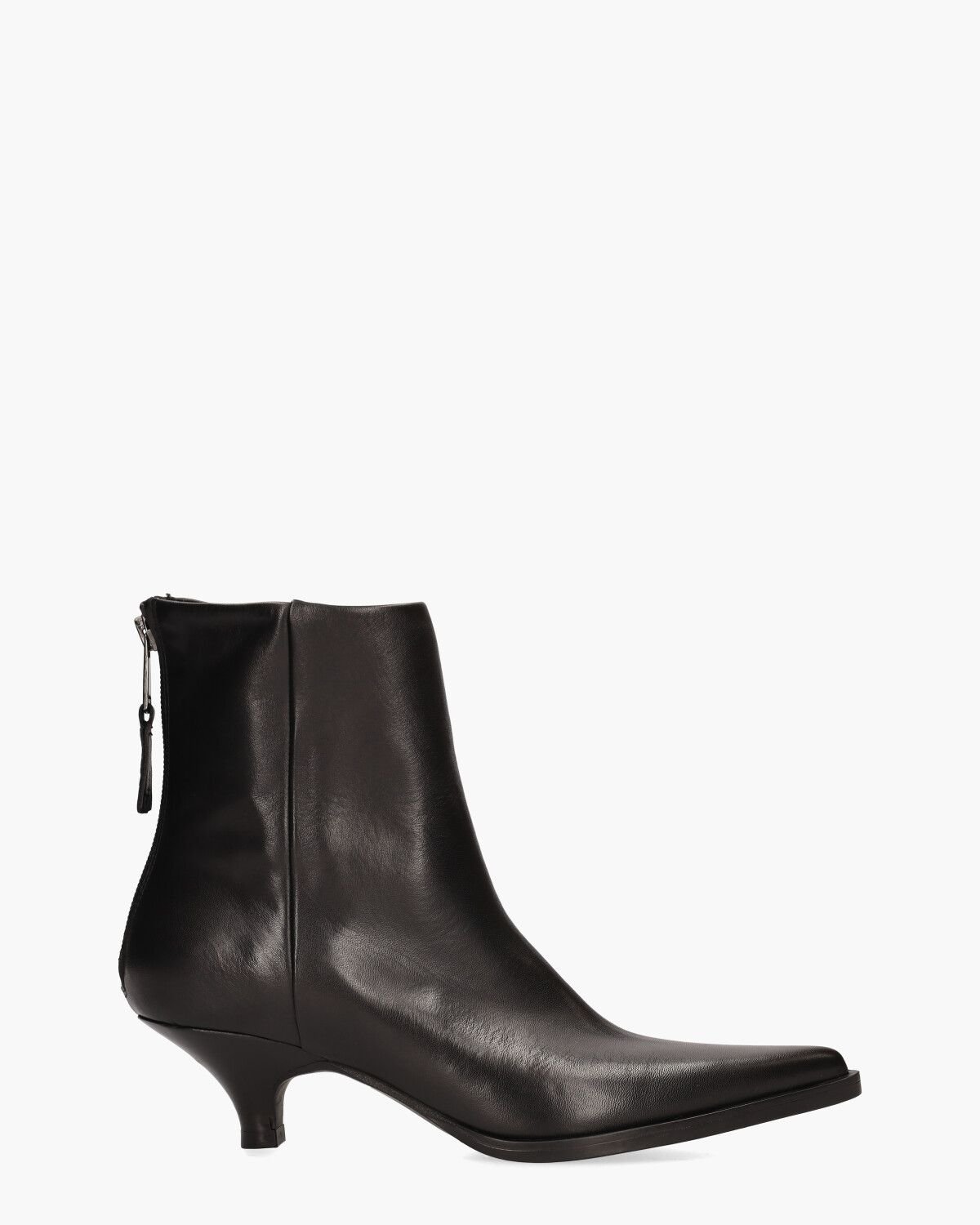 E4550 Zwart Dames Enkelboots