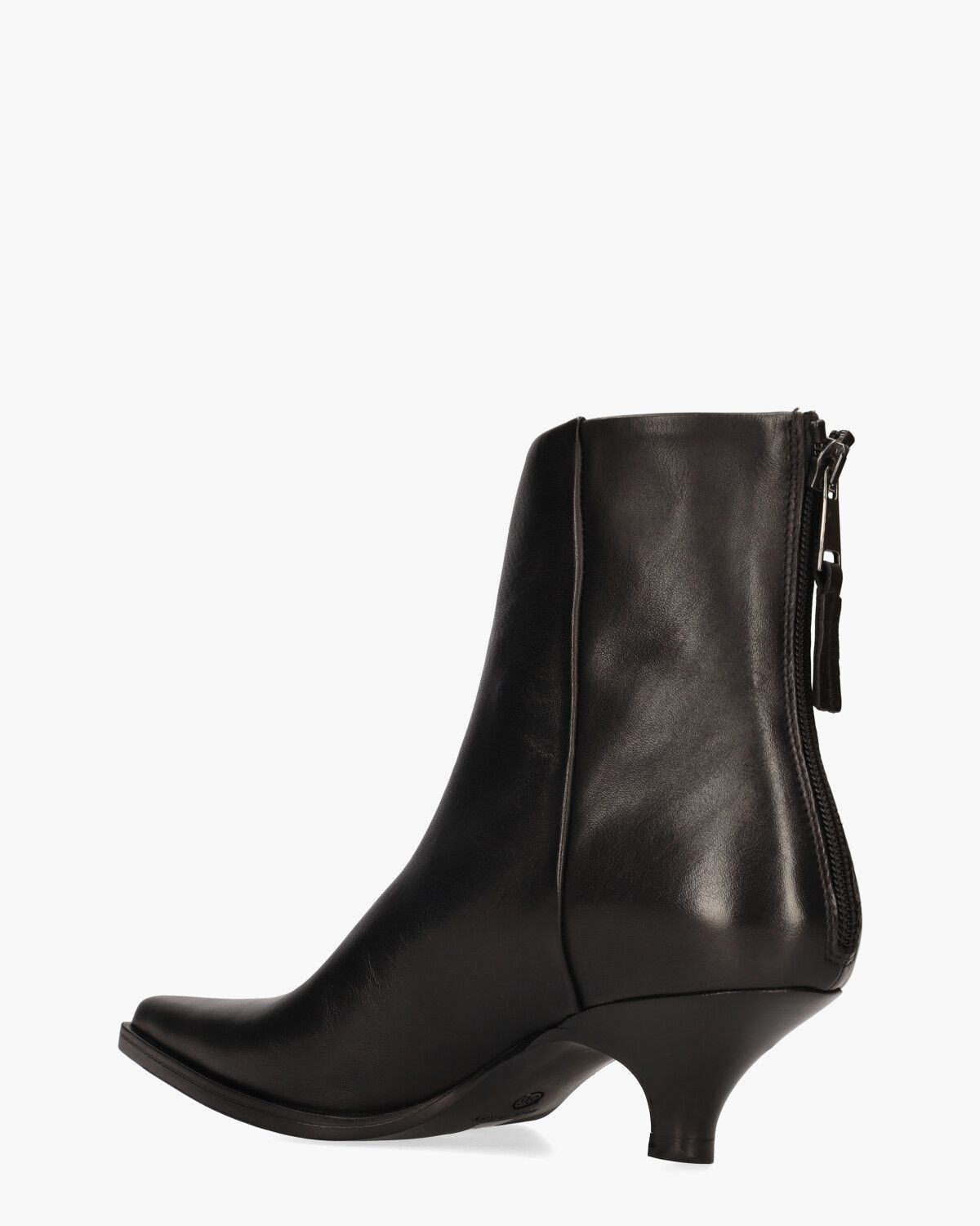 E4550 Zwart Dames Enkelboots