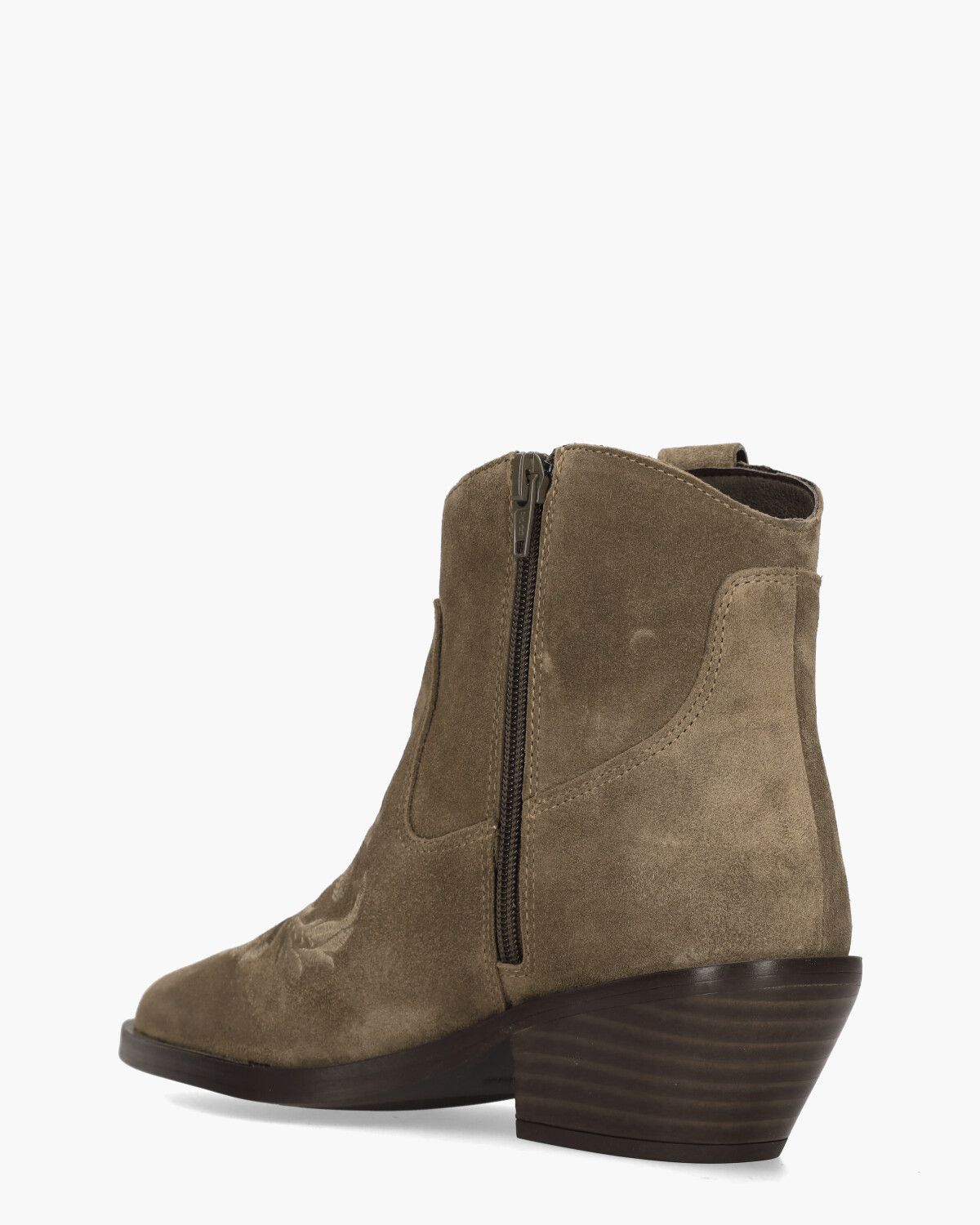 5252 Taupe Dames Enkelboots