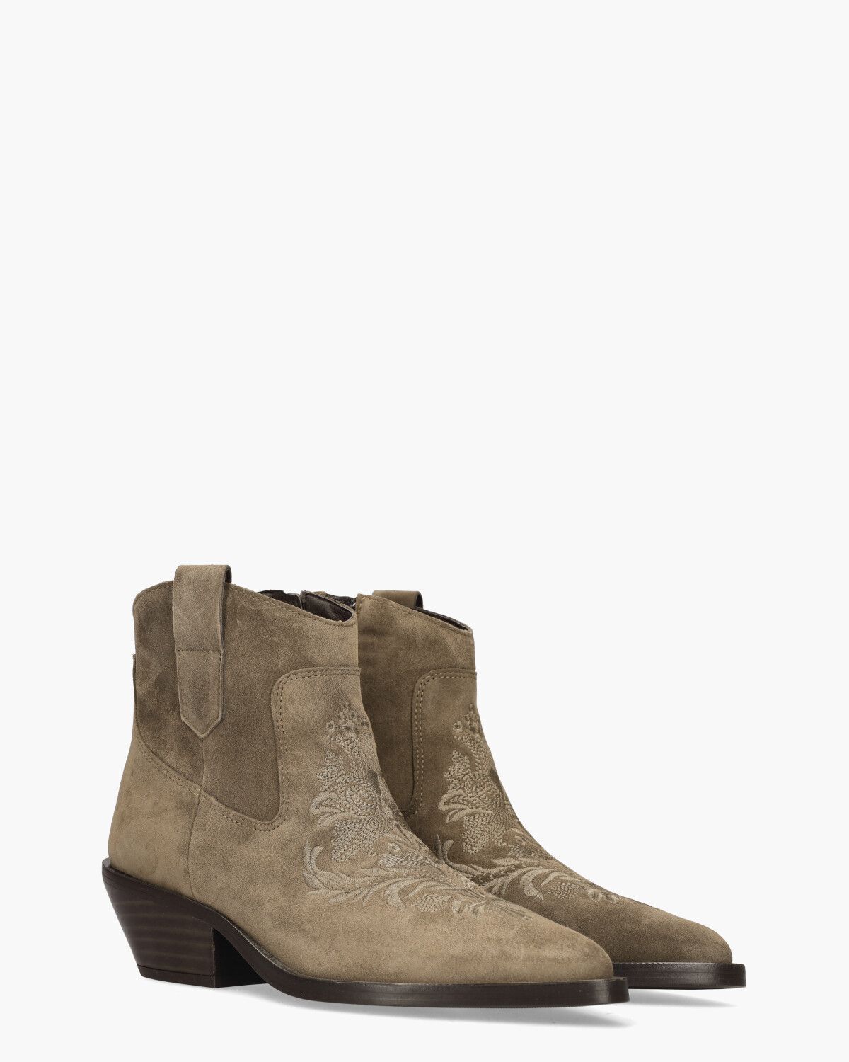 5252 Taupe Dames Enkelboots