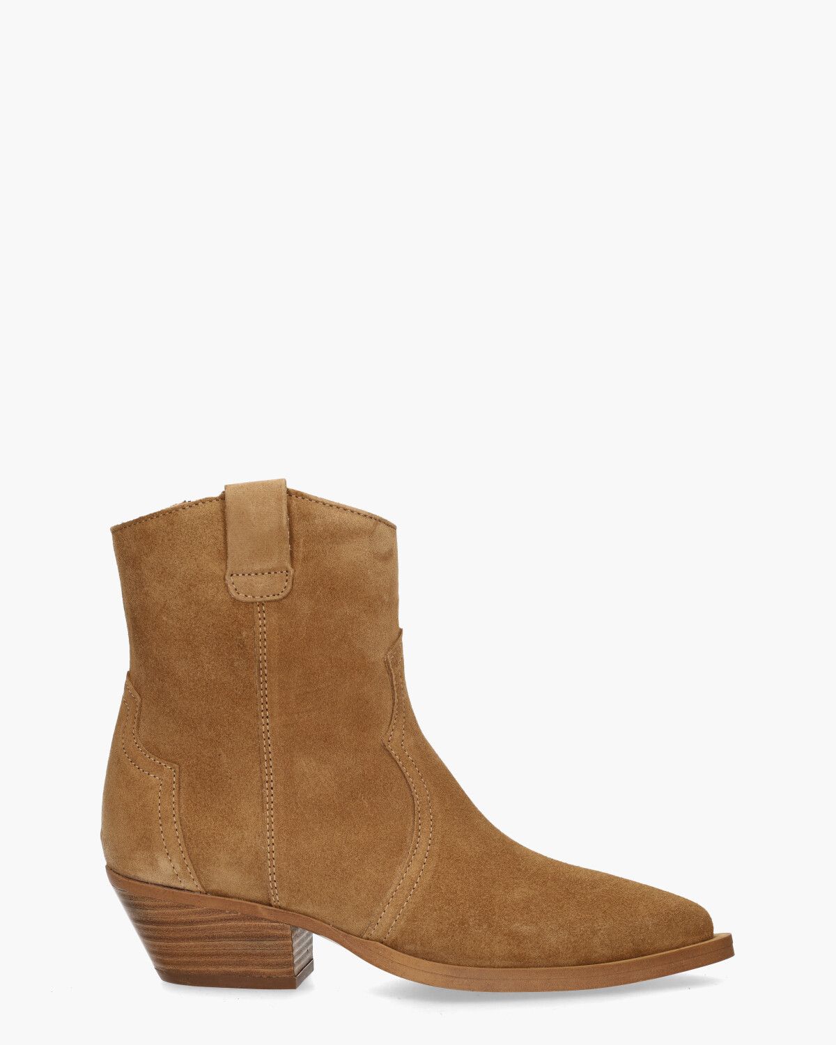 5012-11-01 Cognac Dames Enkelboots