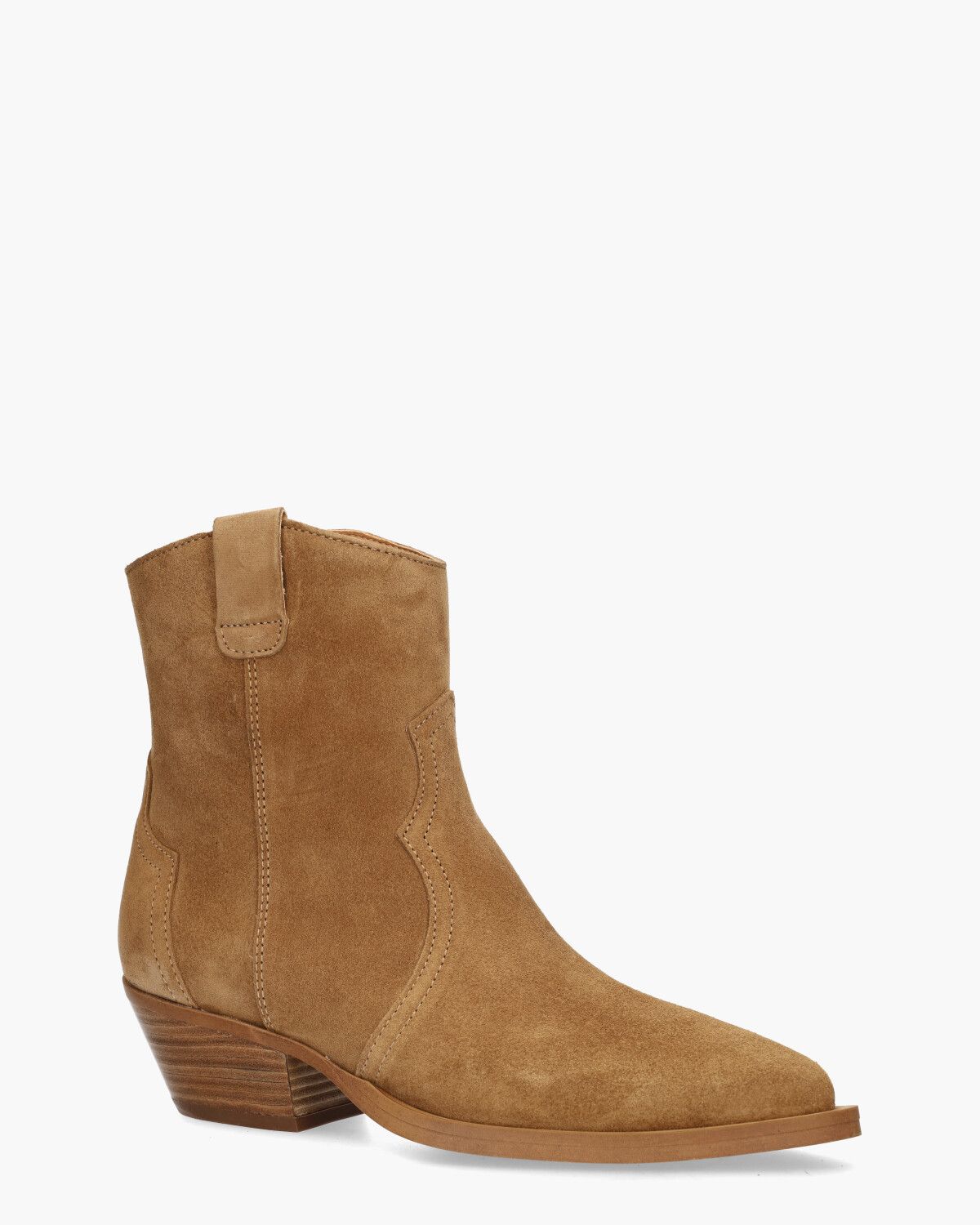 5012-11-01 Cognac Dames Enkelboots