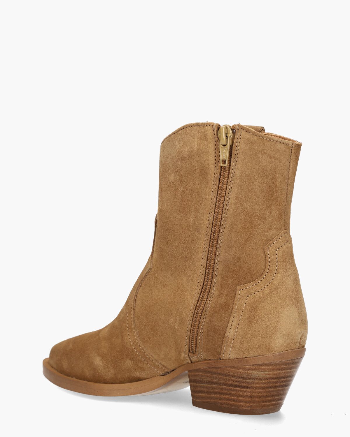 5012-11-01 Cognac Dames Enkelboots