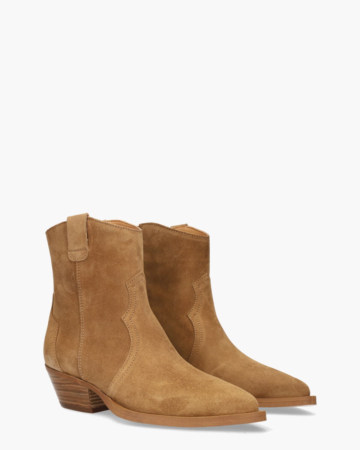 5012-11-01 Cognac Dames Enkelboots