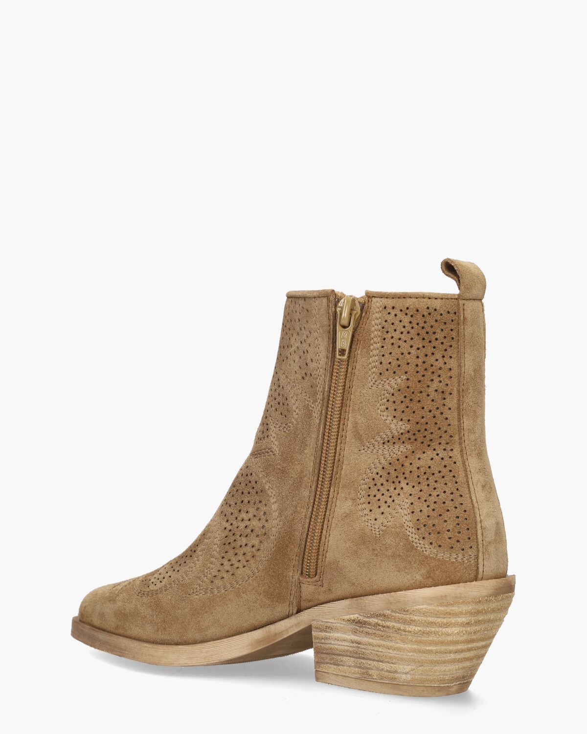 5356 Cognac Dames Enkelboots