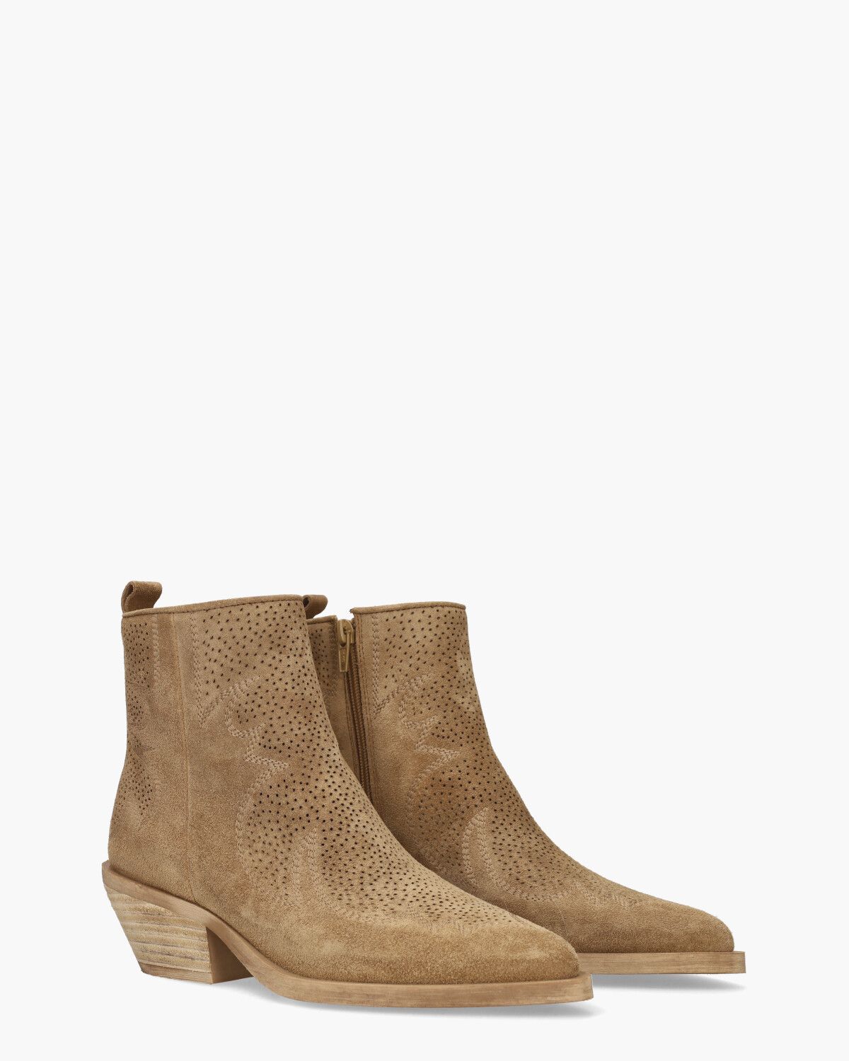 5356 Cognac Dames Enkelboots