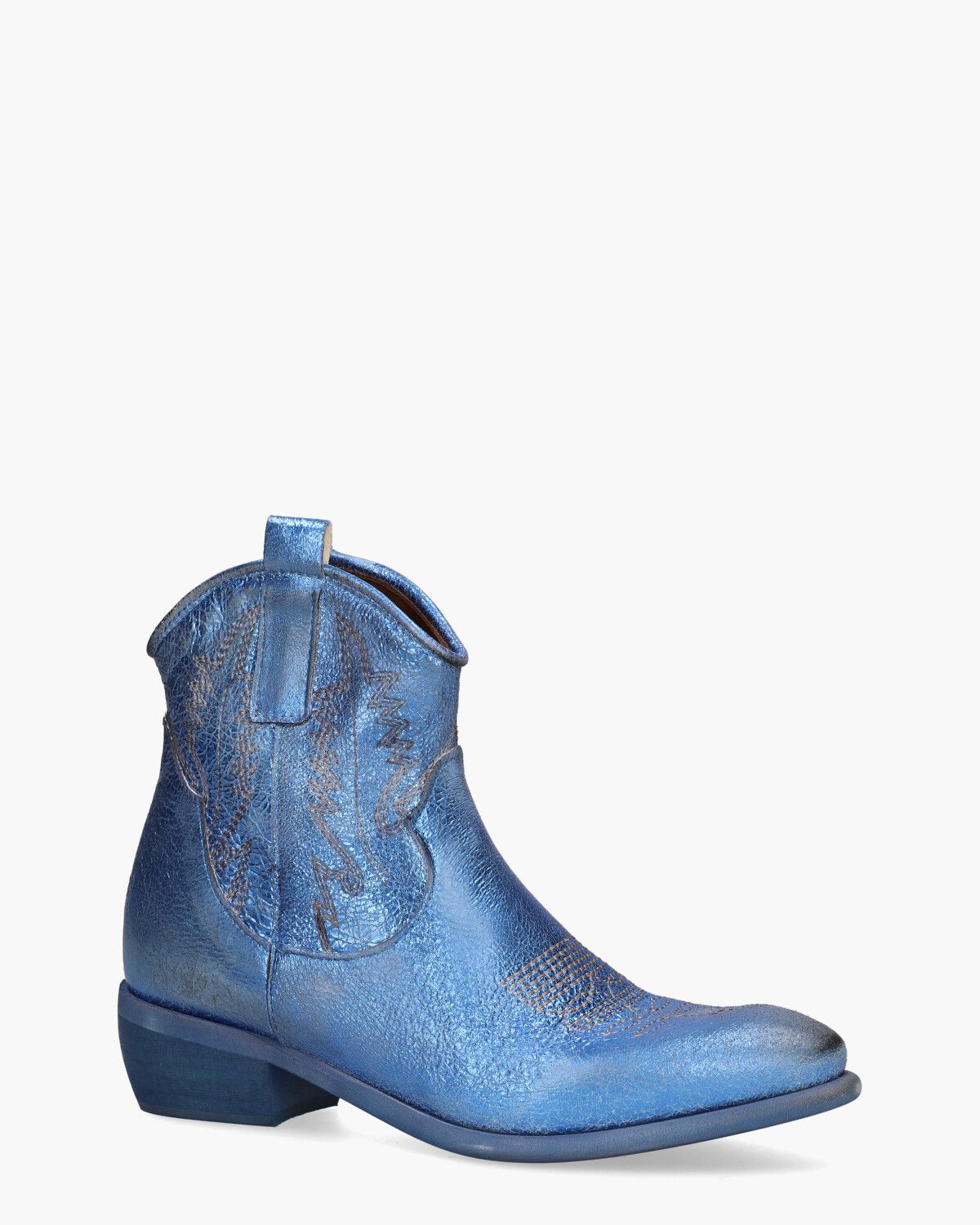 Tex Blauw Dames Enkelboots