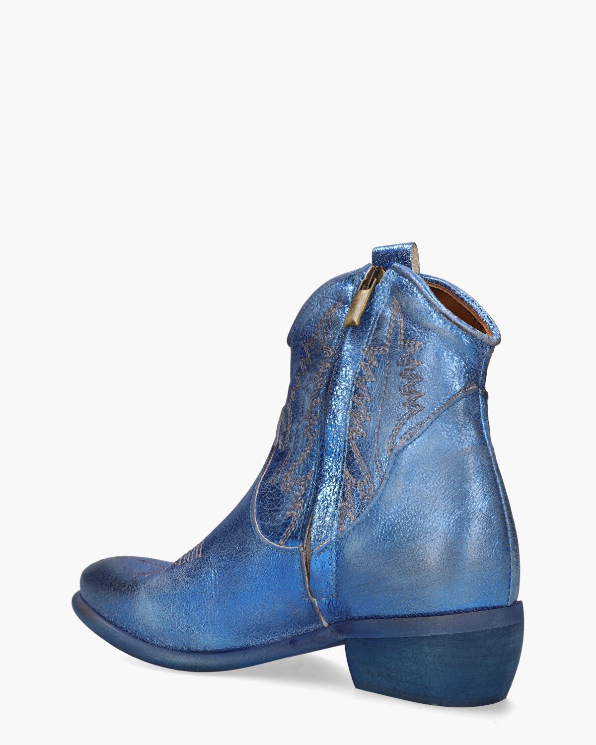 Tex Blauw Dames Enkelboots