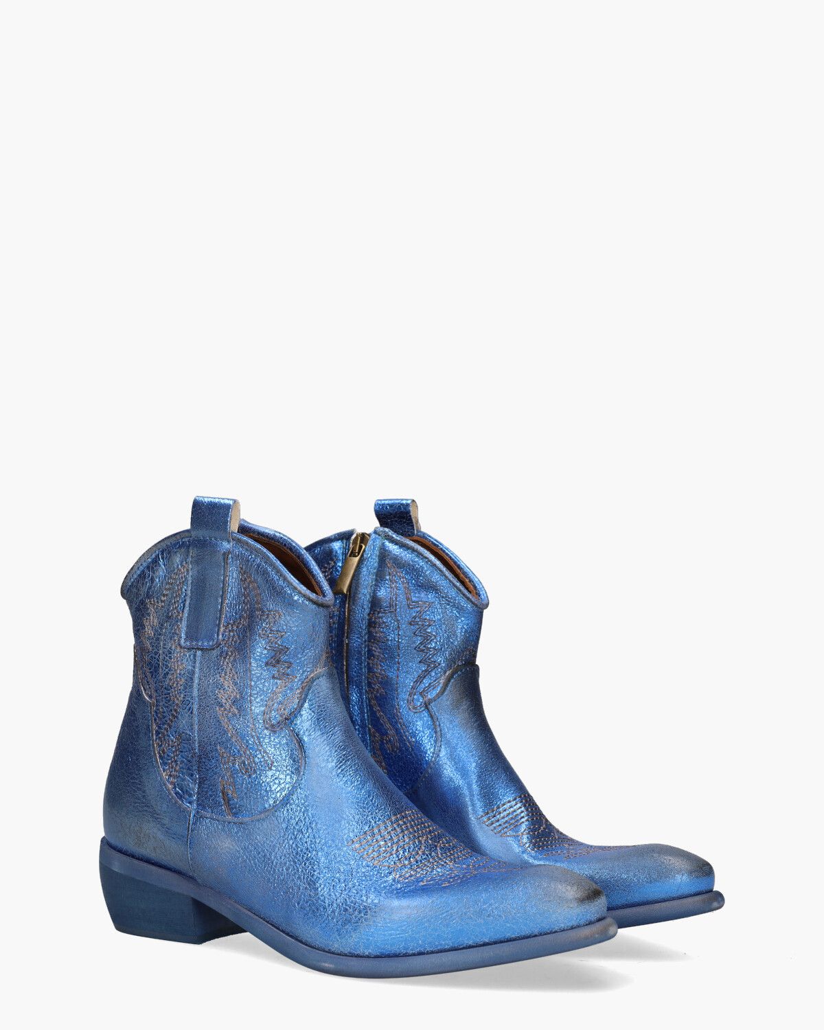 Tex Blauw Dames Enkelboots