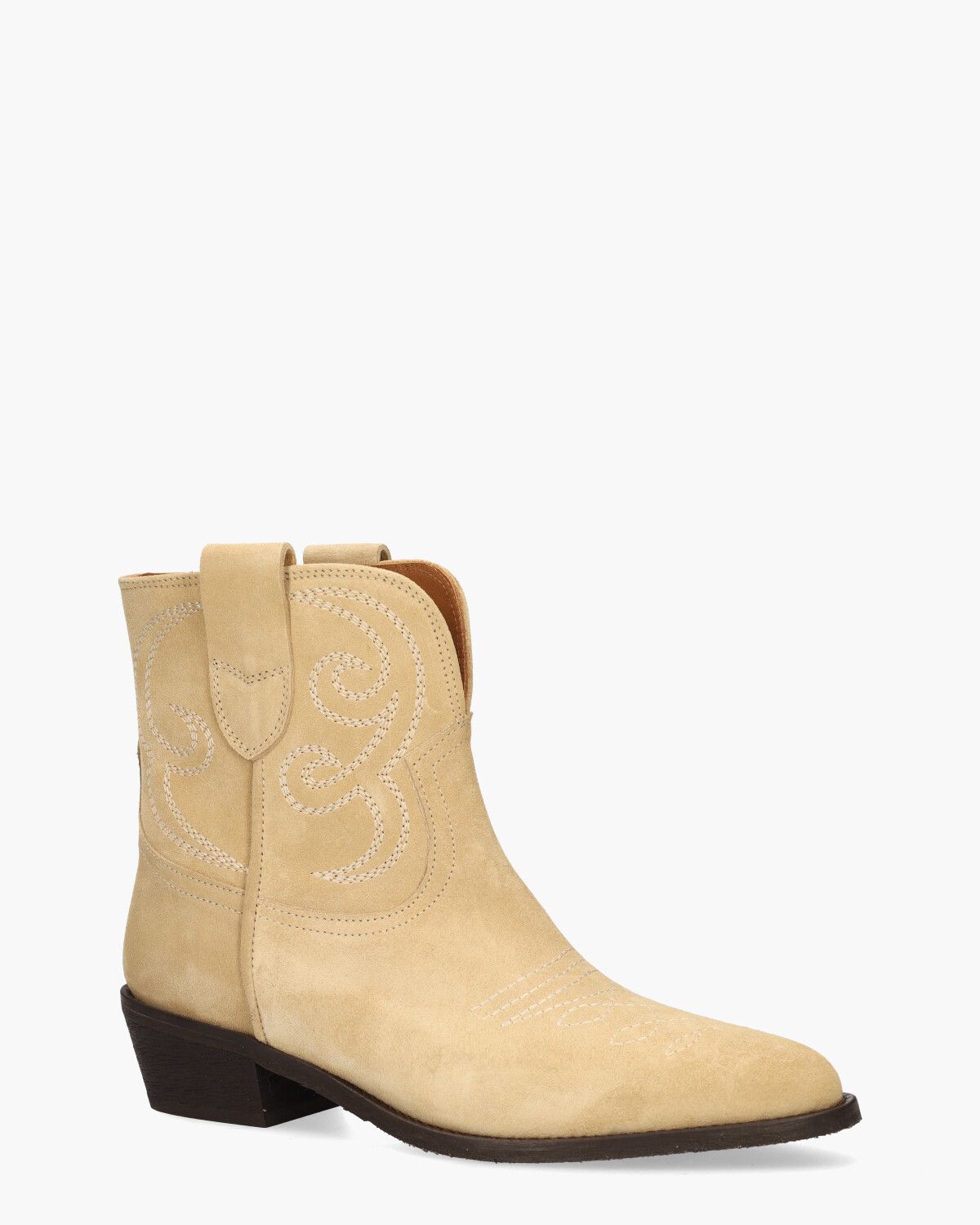 Puja Lichtbruin Dames Enkelboots