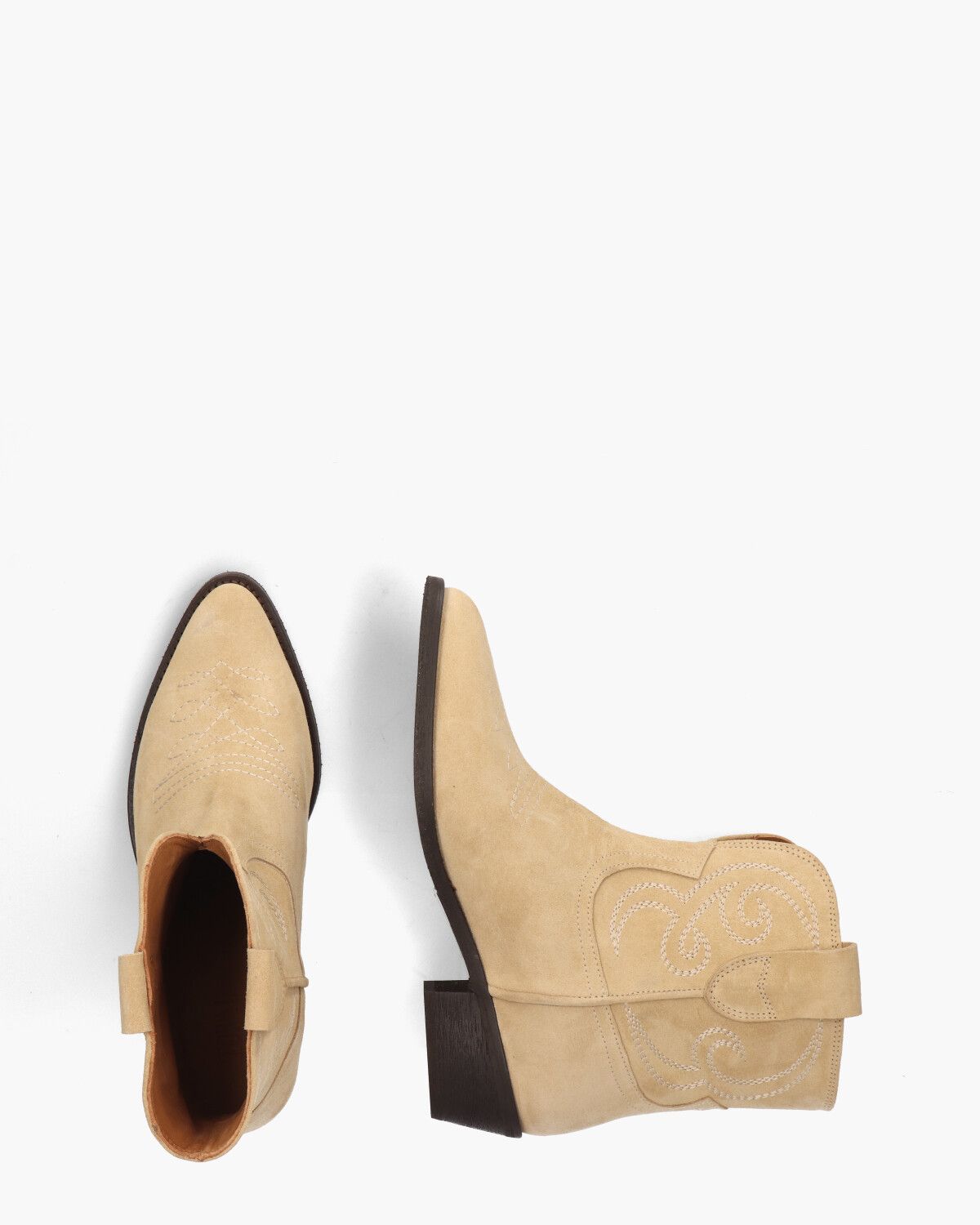 Puja Lichtbruin Dames Enkelboots