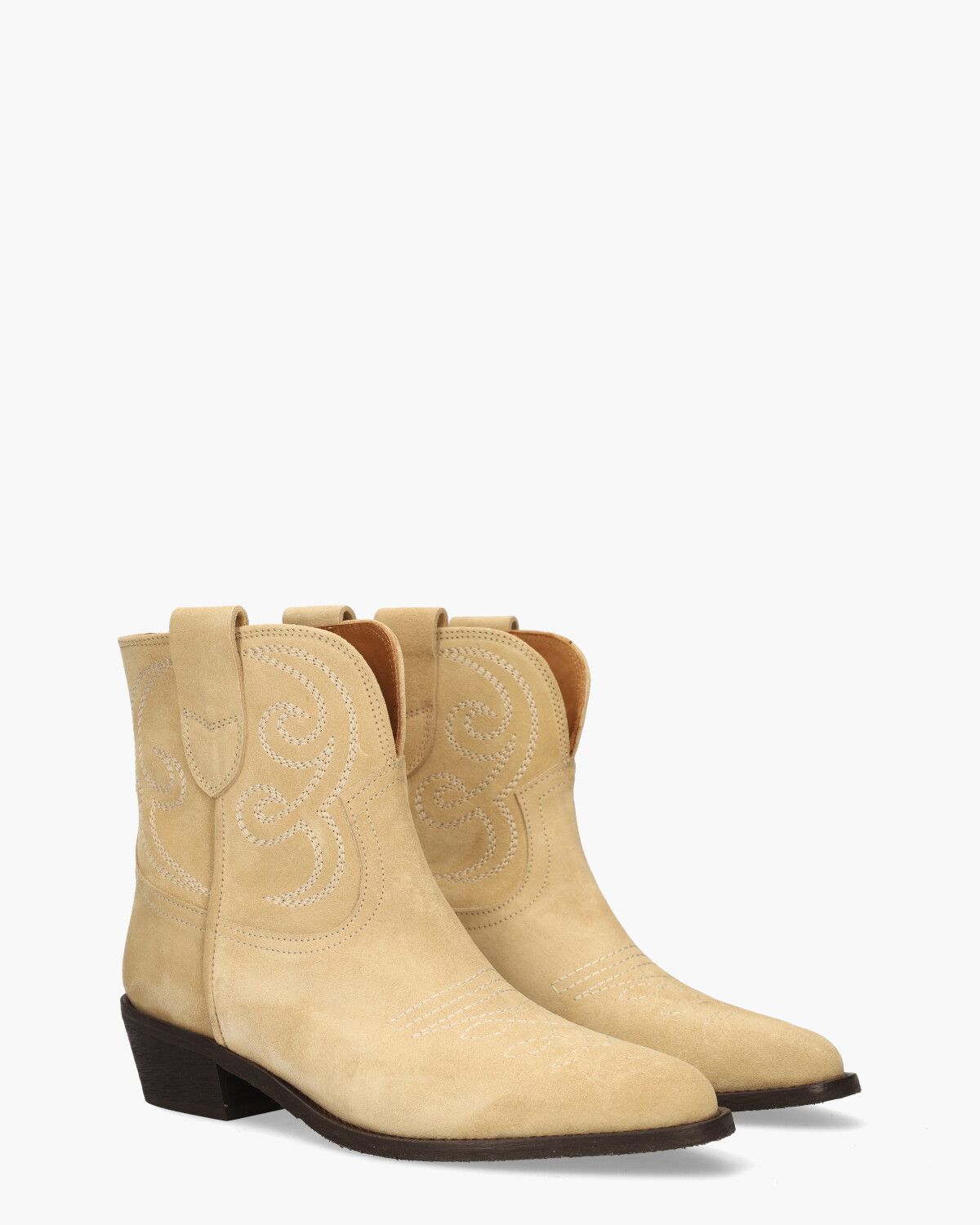 Puja Lichtbruin Dames Enkelboots