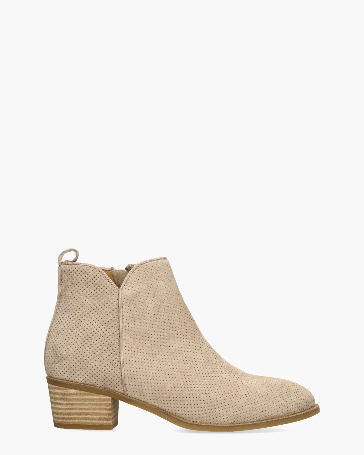Wienie Beige Dames Enkelboots