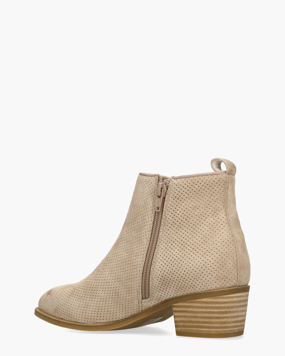 Wienie Beige Dames Enkelboots