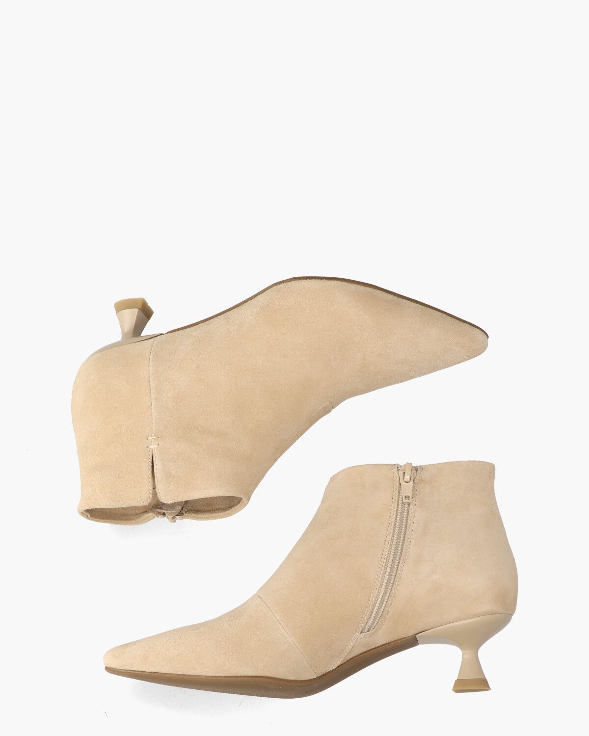 Raquel Beige Dames Enkelboots