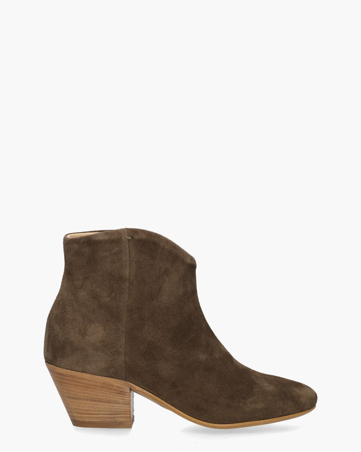 Claire Lott Groen Dames Enkelboots
