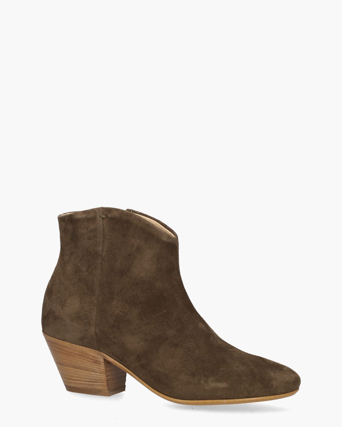Claire Lott Groen Dames Enkelboots