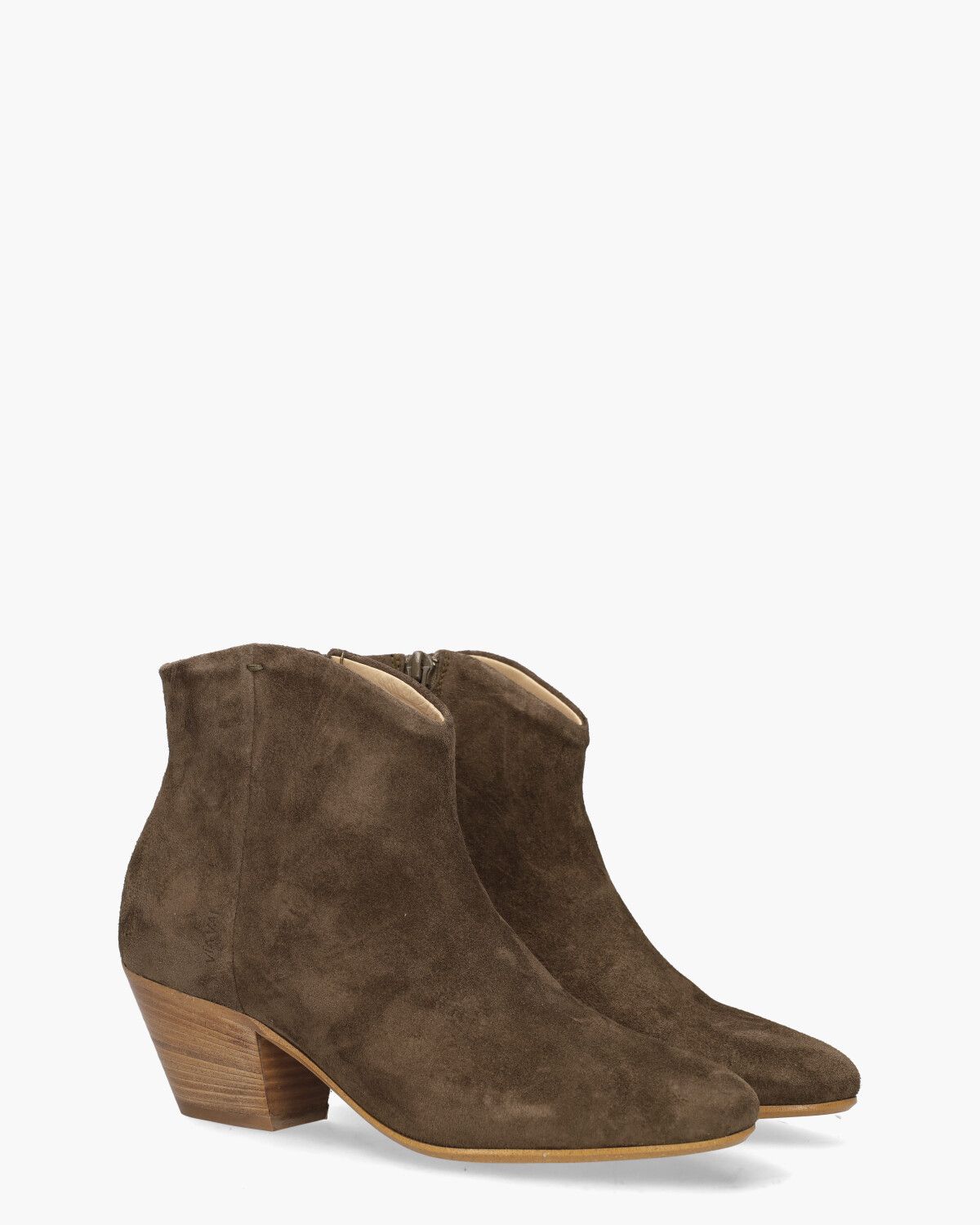 Claire Lott Groen Dames Enkelboots