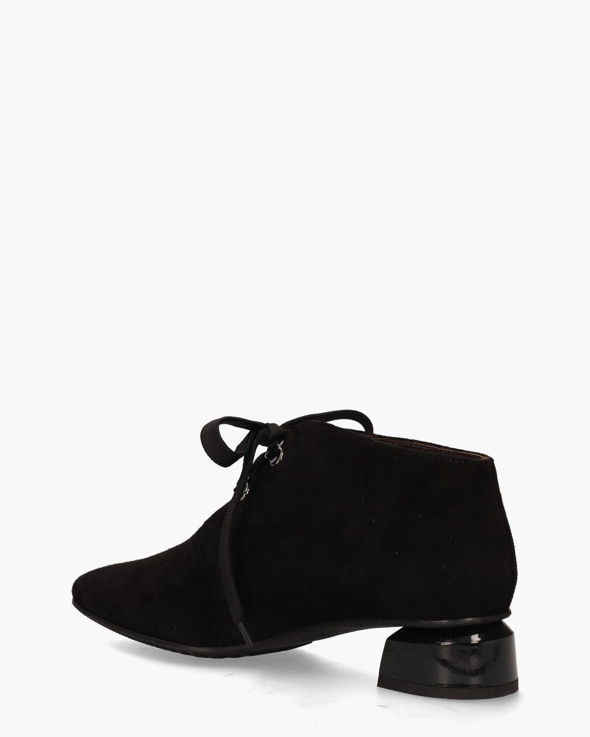38312 Zwart Dames Veterboots