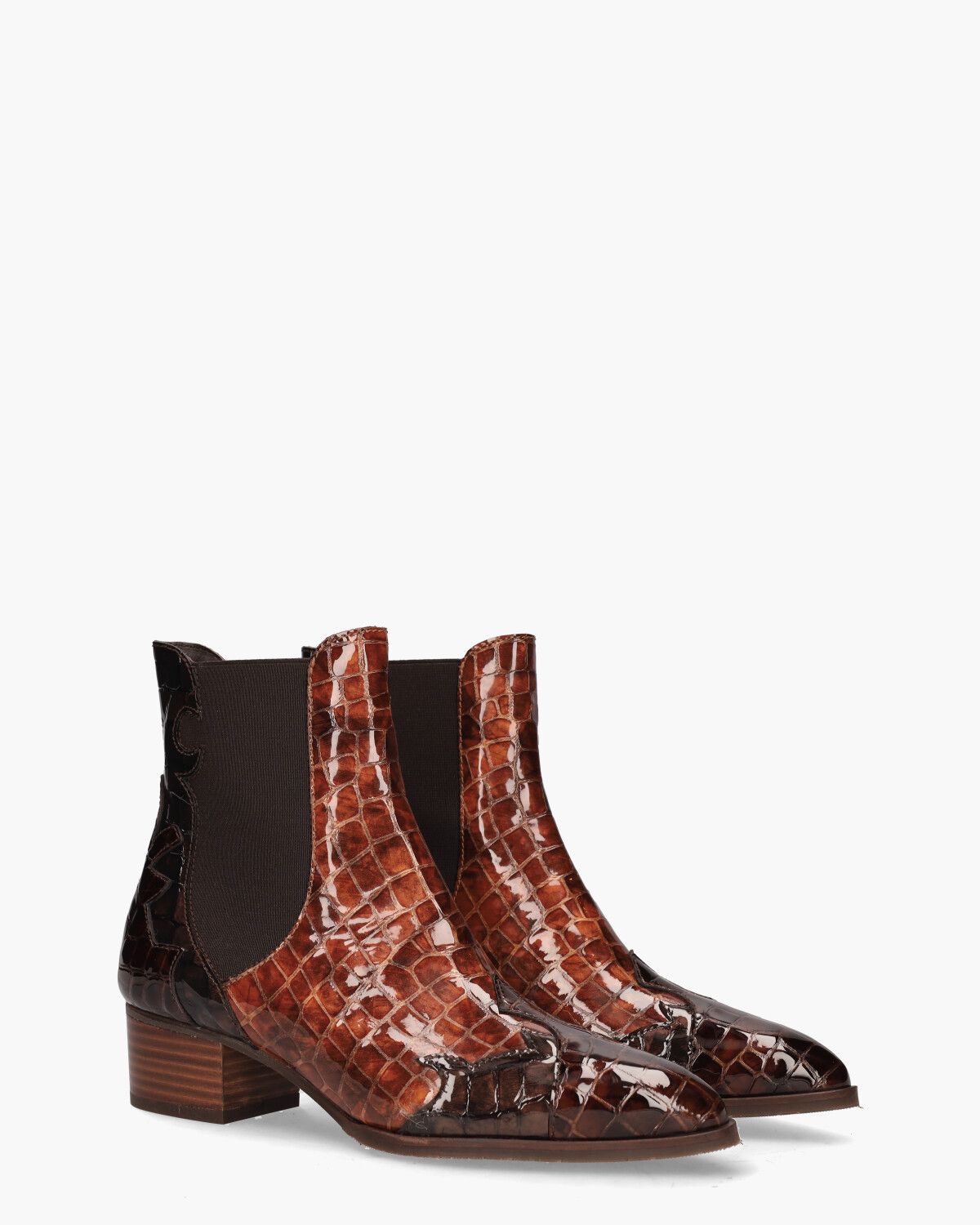 30961 Bruin Dames Chelseaboots